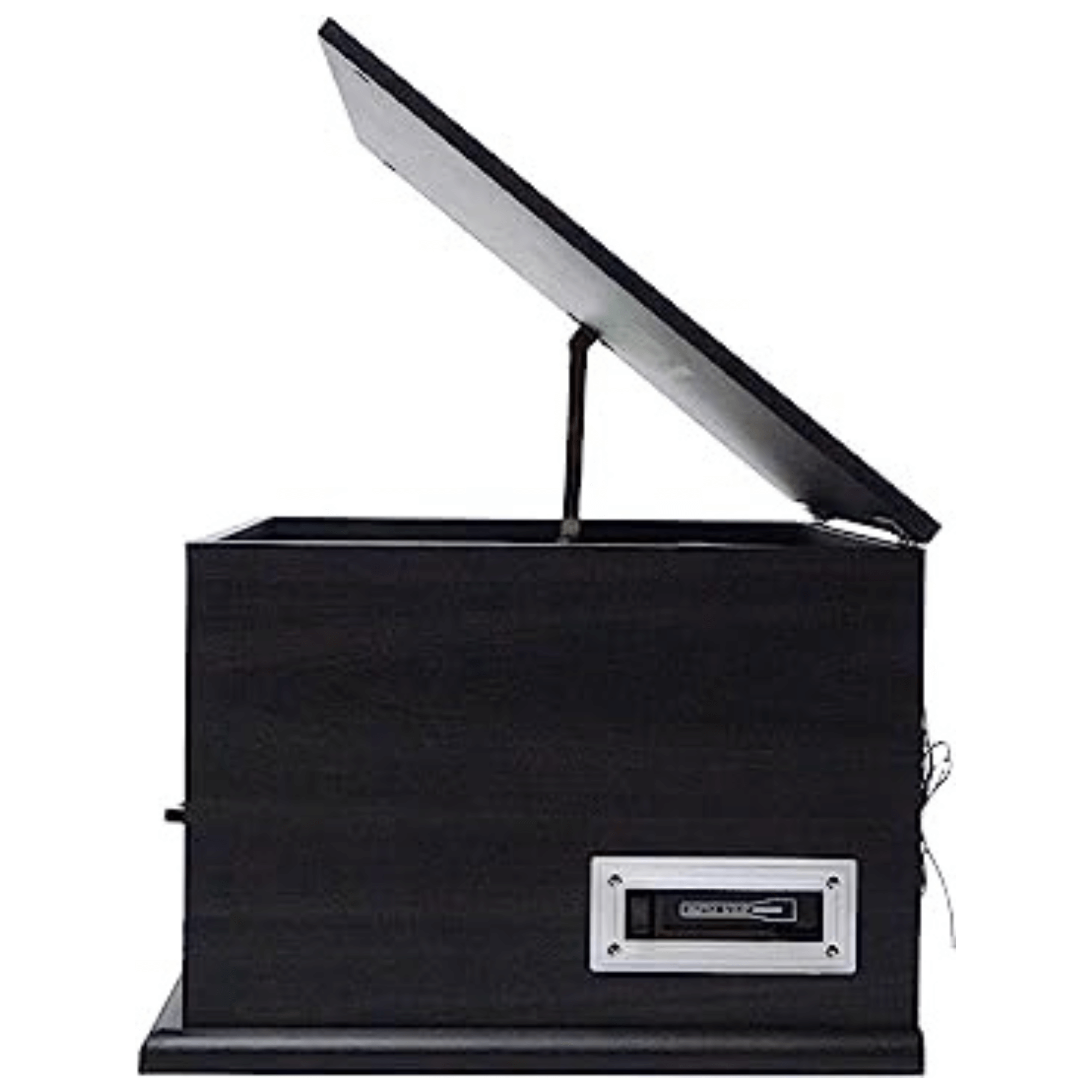 Victor State 7-in-1 Wood Music Center with 3-Speed Turntable and Dual Bluetooth Jupiter Gear Home