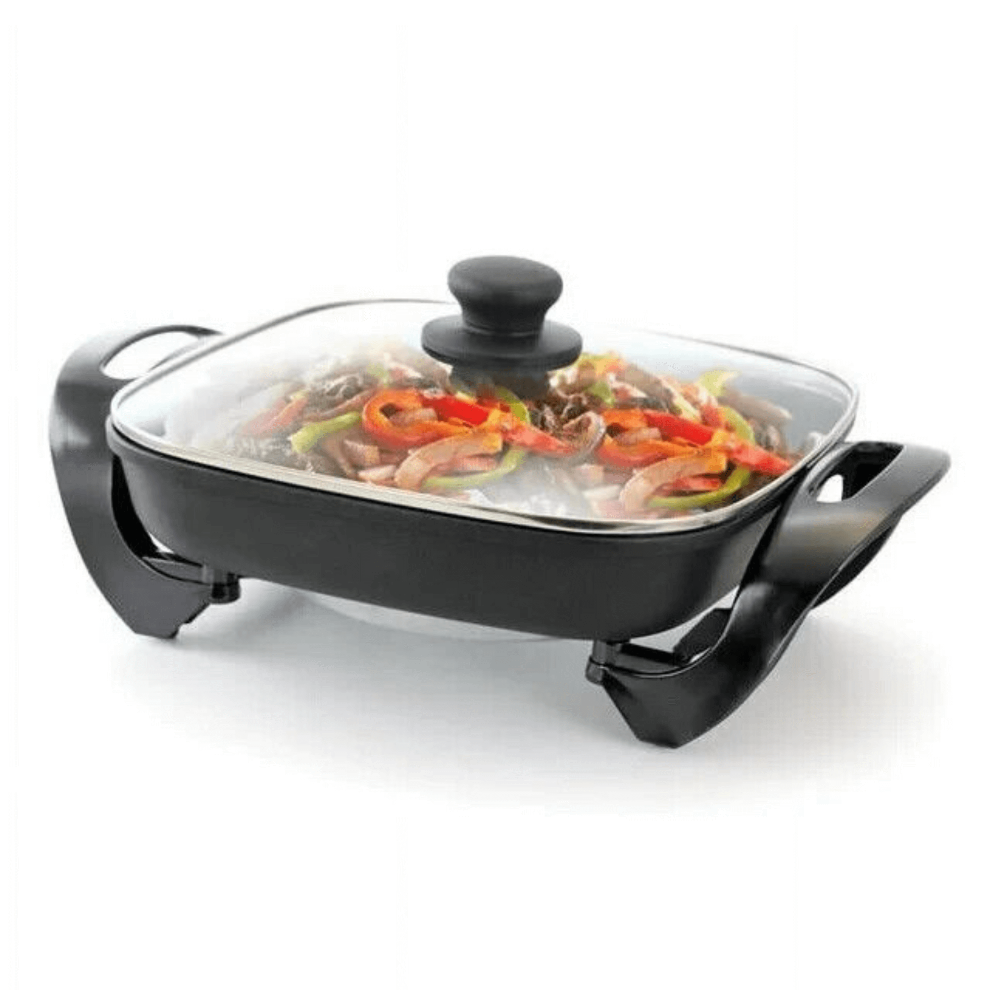Better Chef 12" Non-Stick Electric Skillet with Glass Lid Jupiter Gear Home