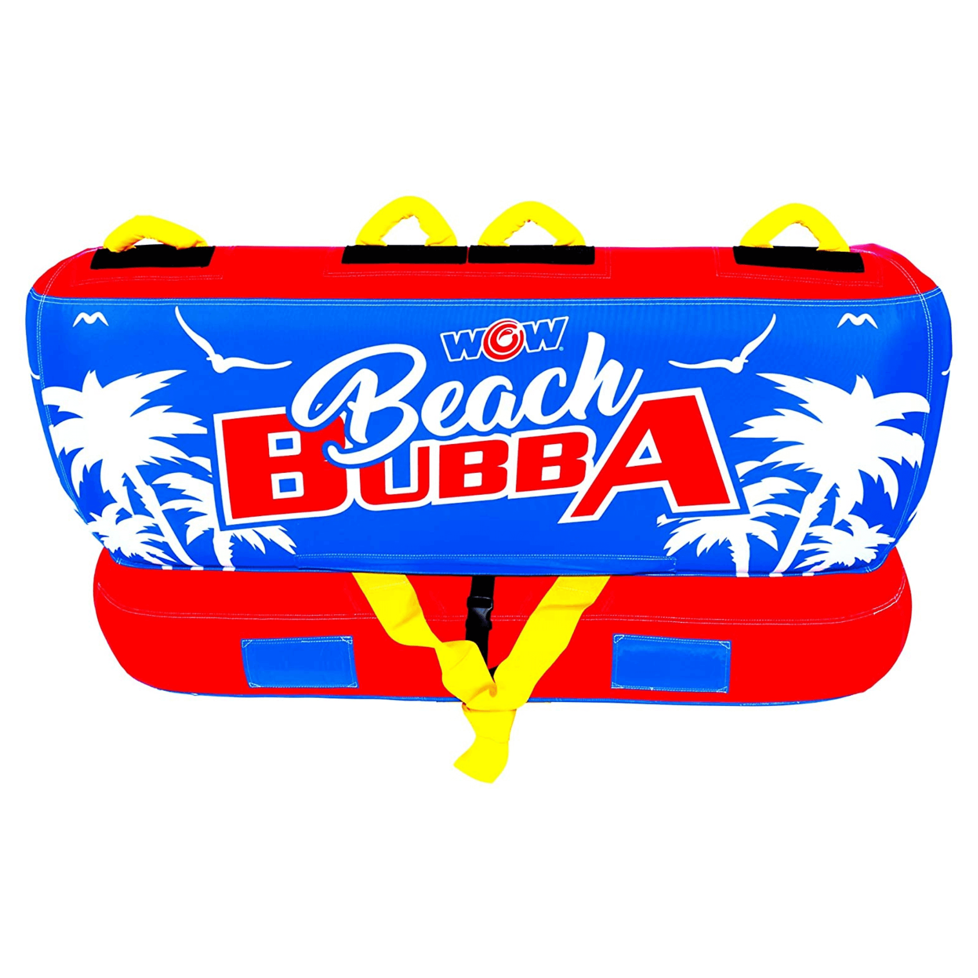 WOW Watersports Beach Bubba 2 Person 2P Towable with Foam Handles Jupiter Gear Home