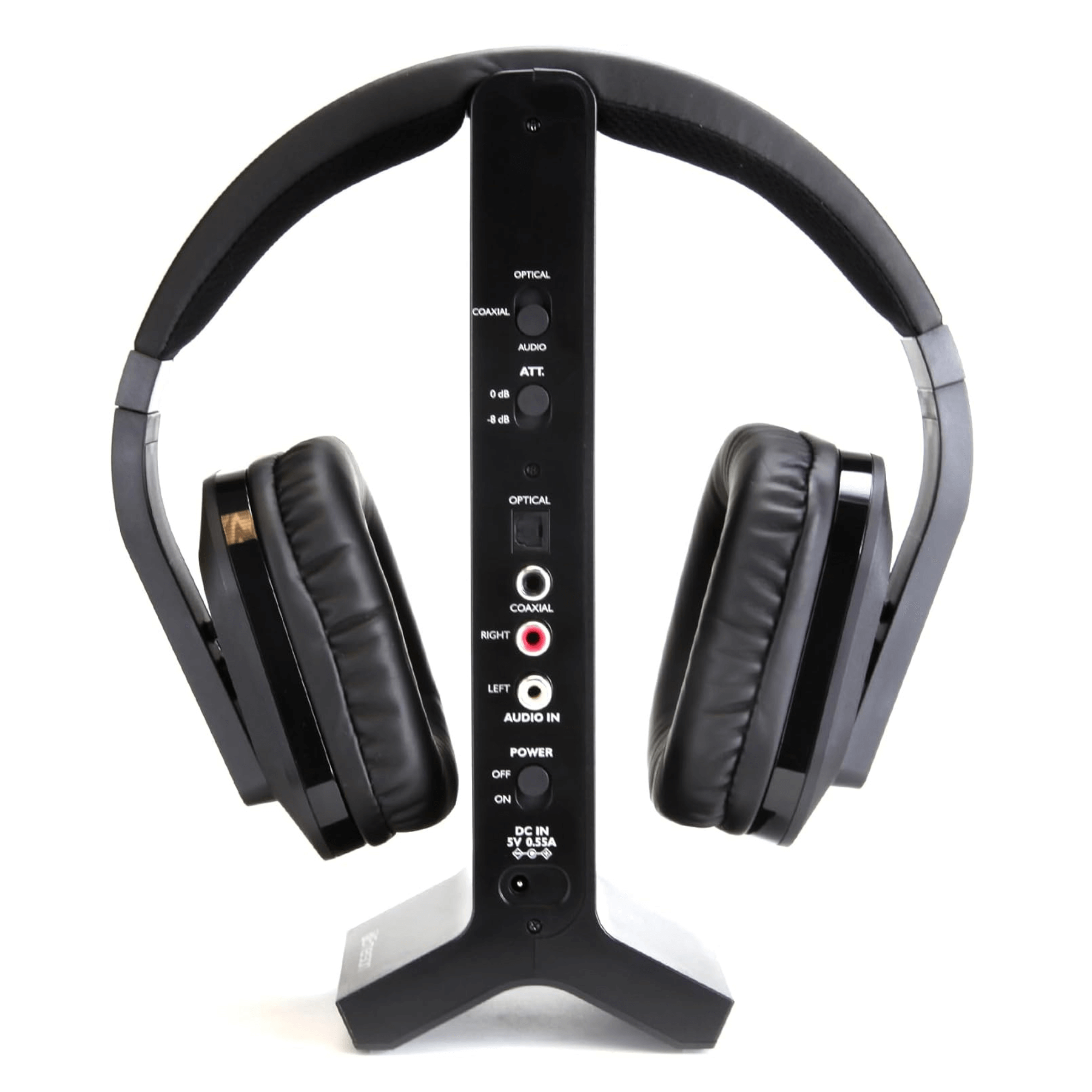 Emerson 2.4G Wireless TV Headset with High-Definition Audio and Charging Stand Jupiter Gear Home