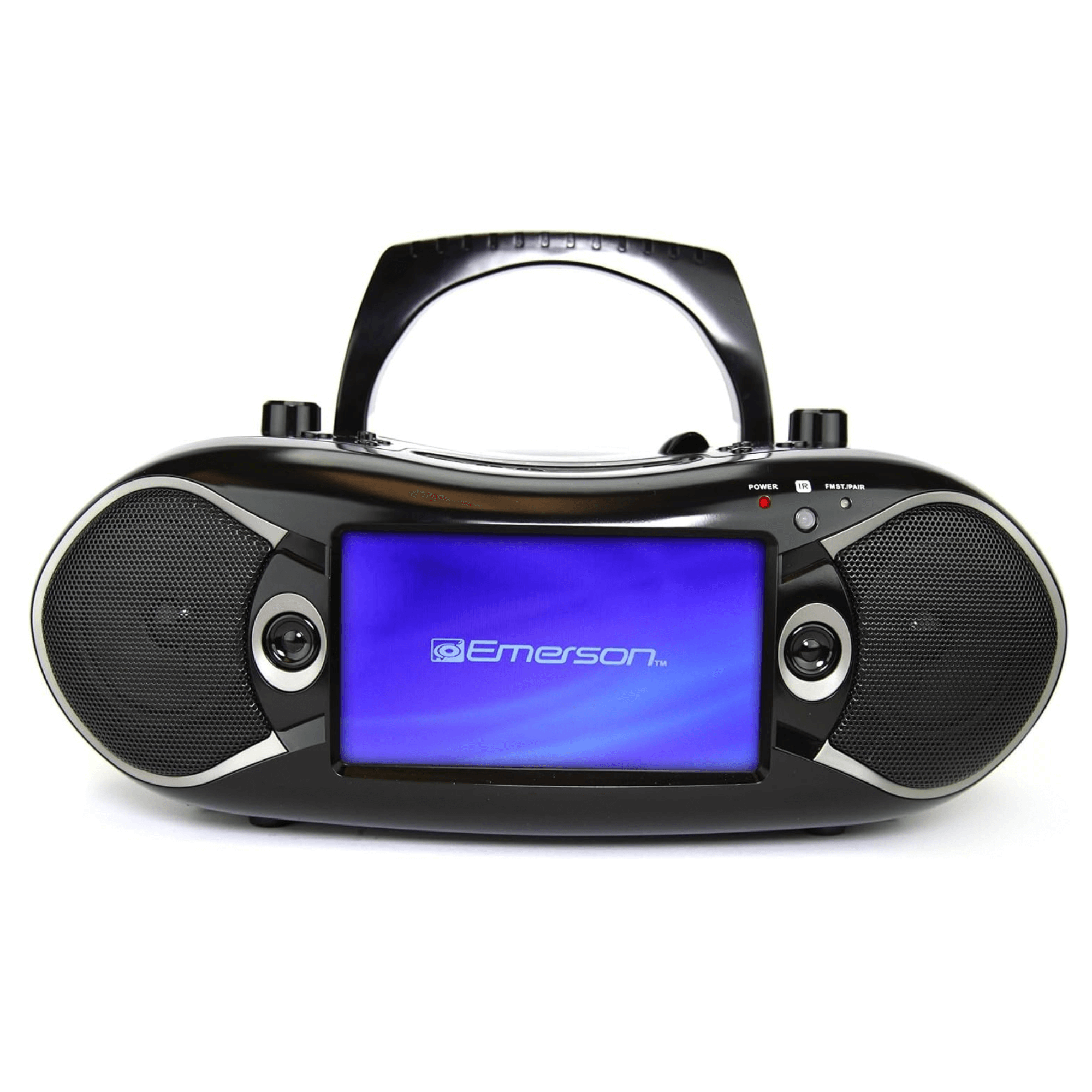 Emerson 7" Bluetooth TV DVD Boombox Black - Refurbished Jupiter Gear Home