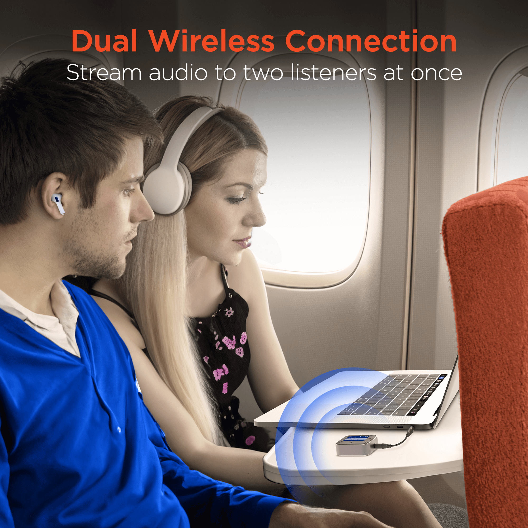 HyperGear IntelliCast Flight Audio Transmitter + Receiver Jupiter Gear Home