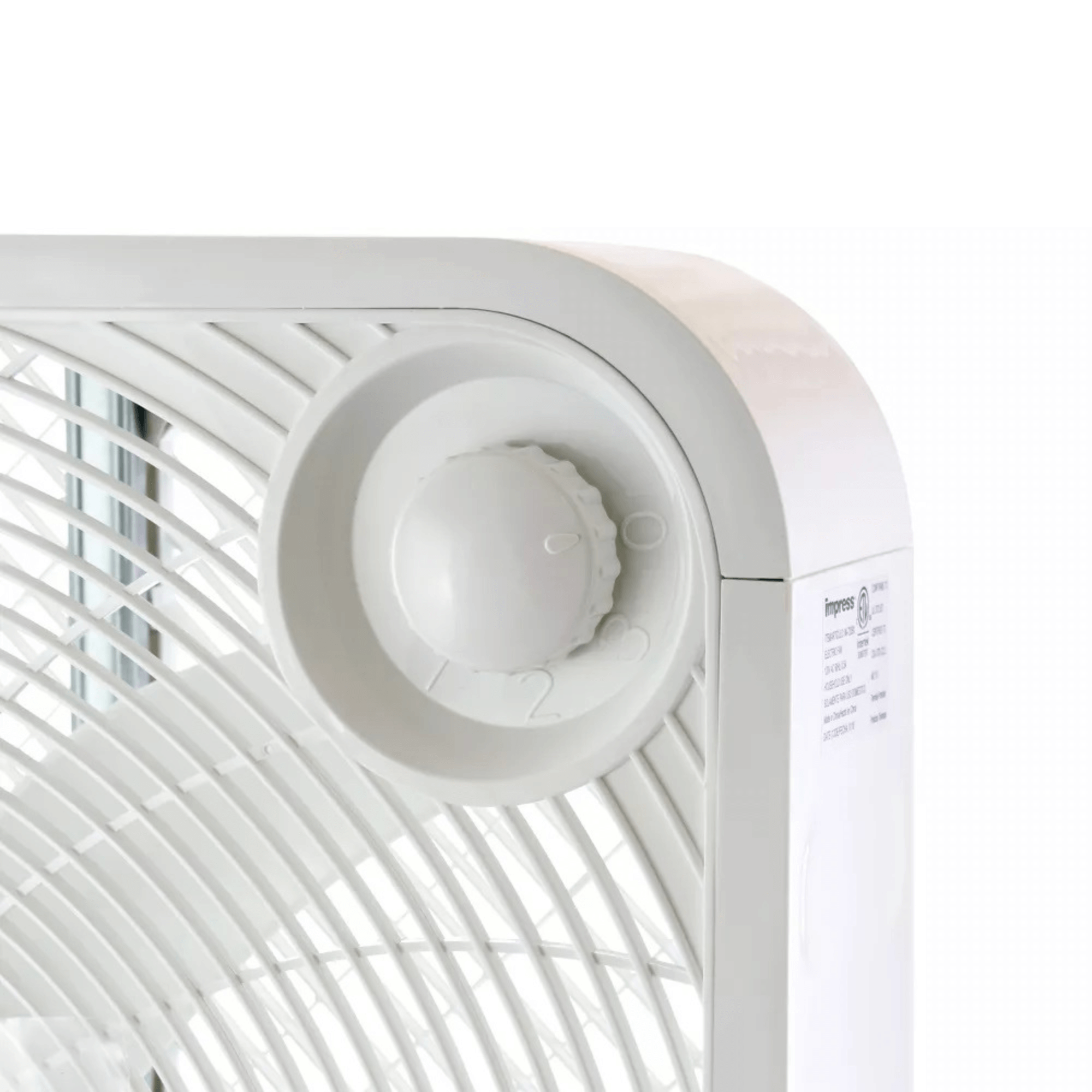 Impress 20-Inch 3-Speed 80-Watt Box Fan Jupiter Gear Home