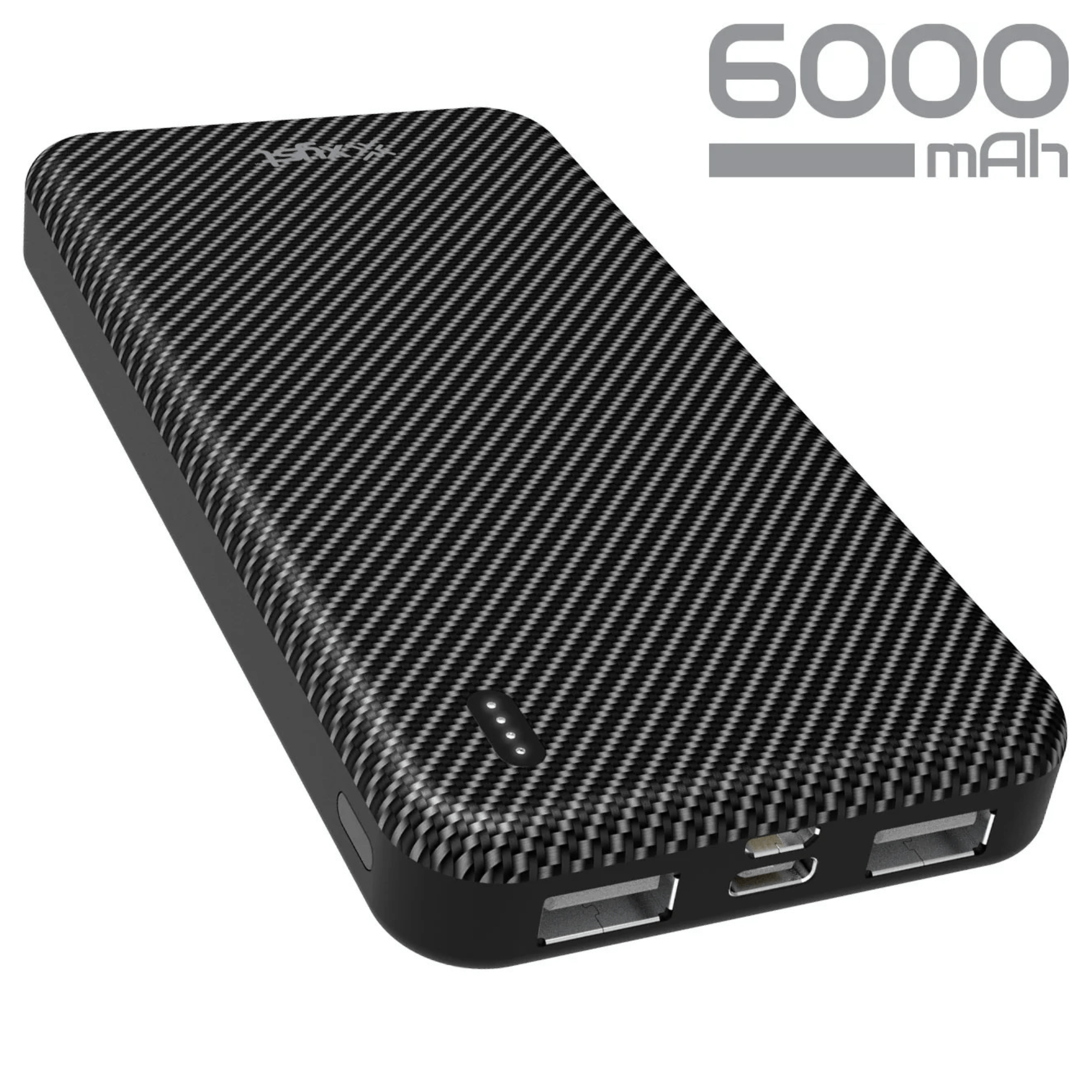 Xyst Slim 6000mAh Dual USB Power Bank Jupiter Gear Home