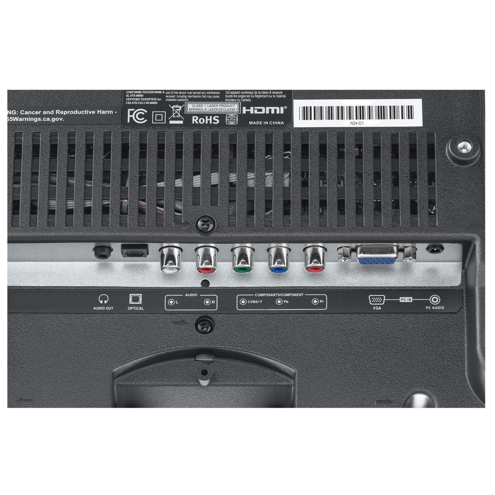 Norcent 24 Inch 720P LED HD Backlight Flat TV DVD Combo with Multimedia Access Jupiter Gear Home