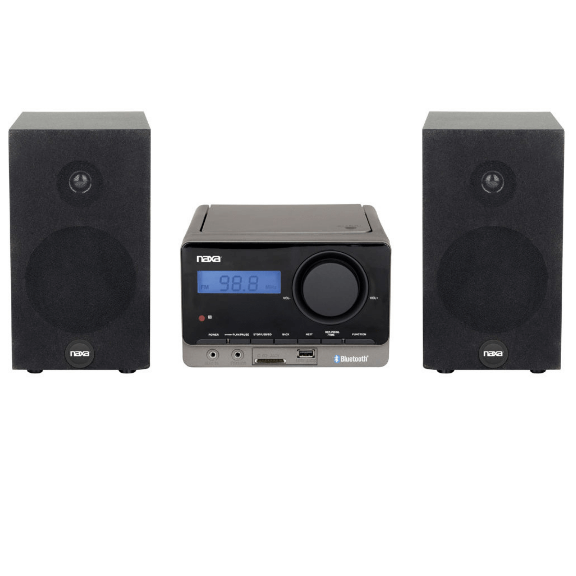 Naxa MP3 Microsystem with Bluetooth - Refurbished Jupiter Gear Home