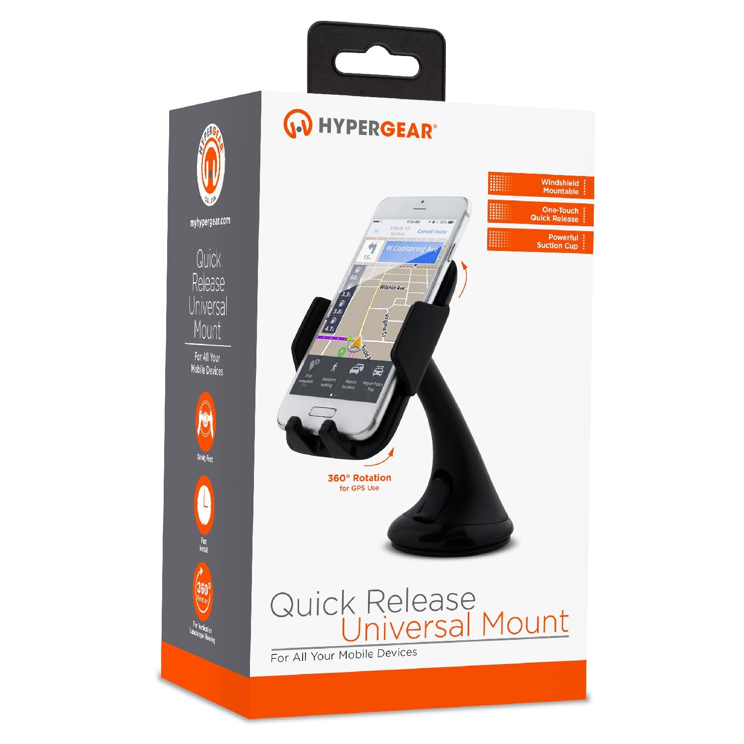 HyperGear Universal Car Mount Jupiter Gear Home