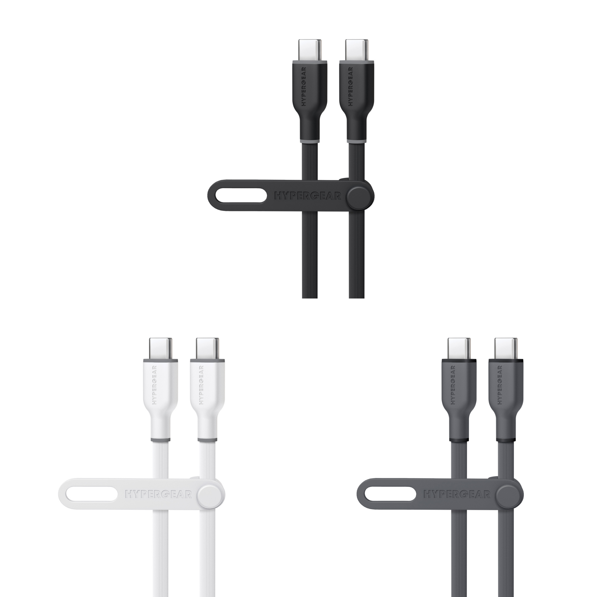 HyperGear Flexi PRO USB-C to USB-C Cable 10ft Jupiter Gear Home
