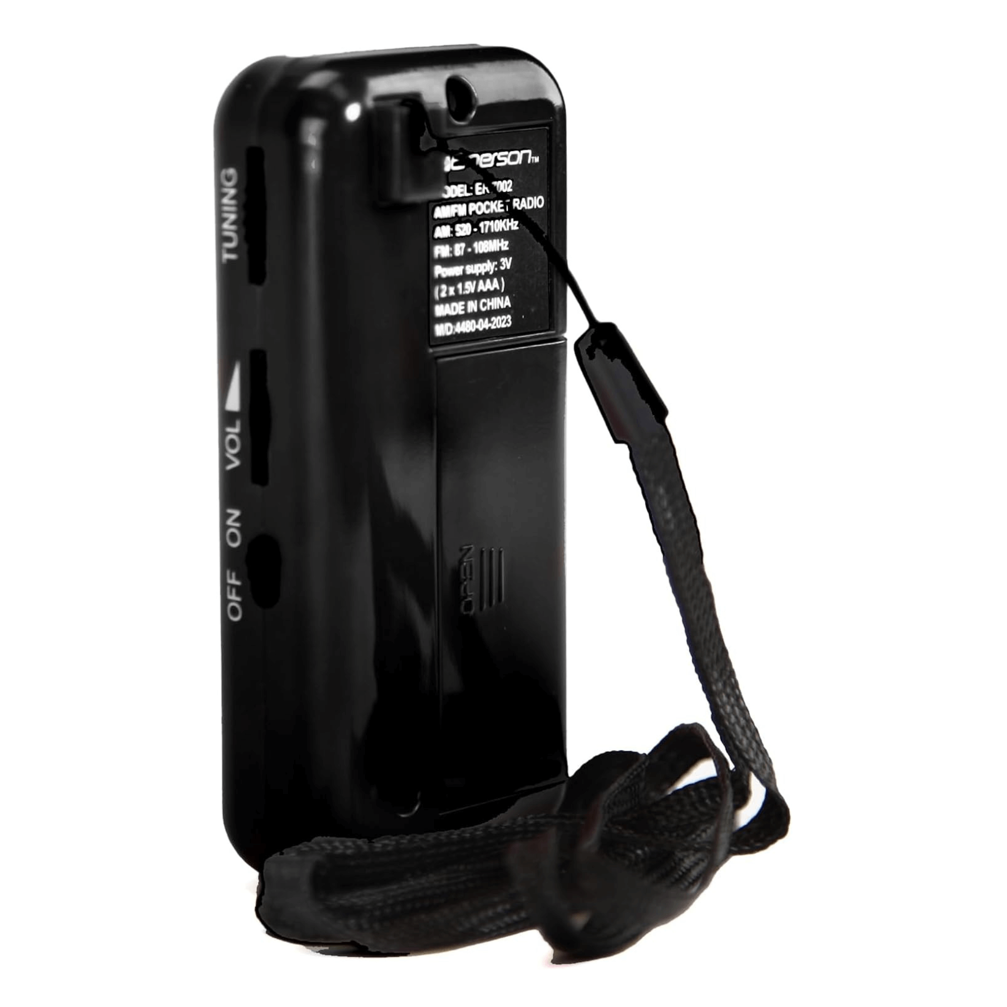 Emerson Portable AMFM Radio with Earbuds and Wide Frequency Range of Stations Jupiter Gear Home