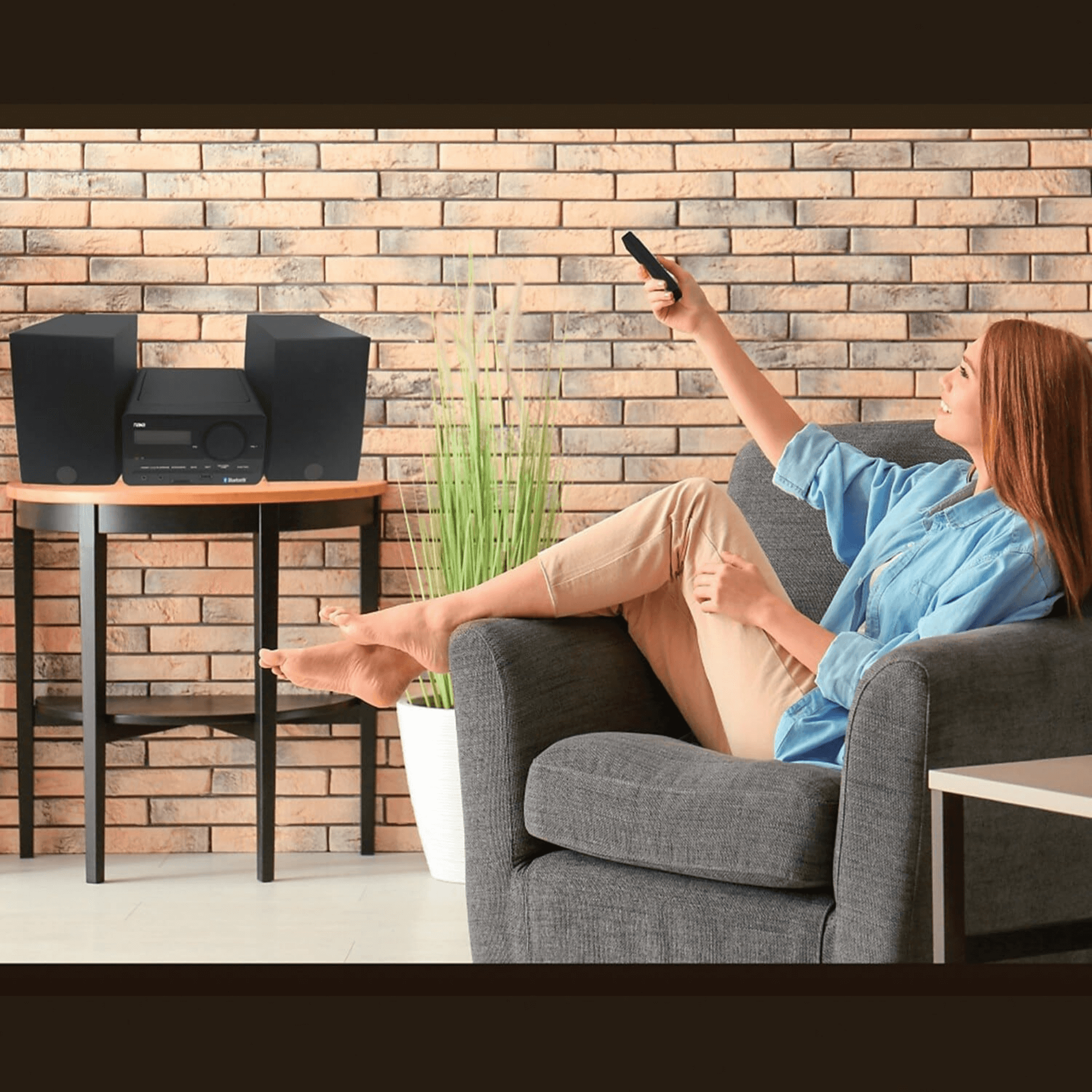 Naxa MP3 Microsystem with Bluetooth - Refurbished Jupiter Gear Home
