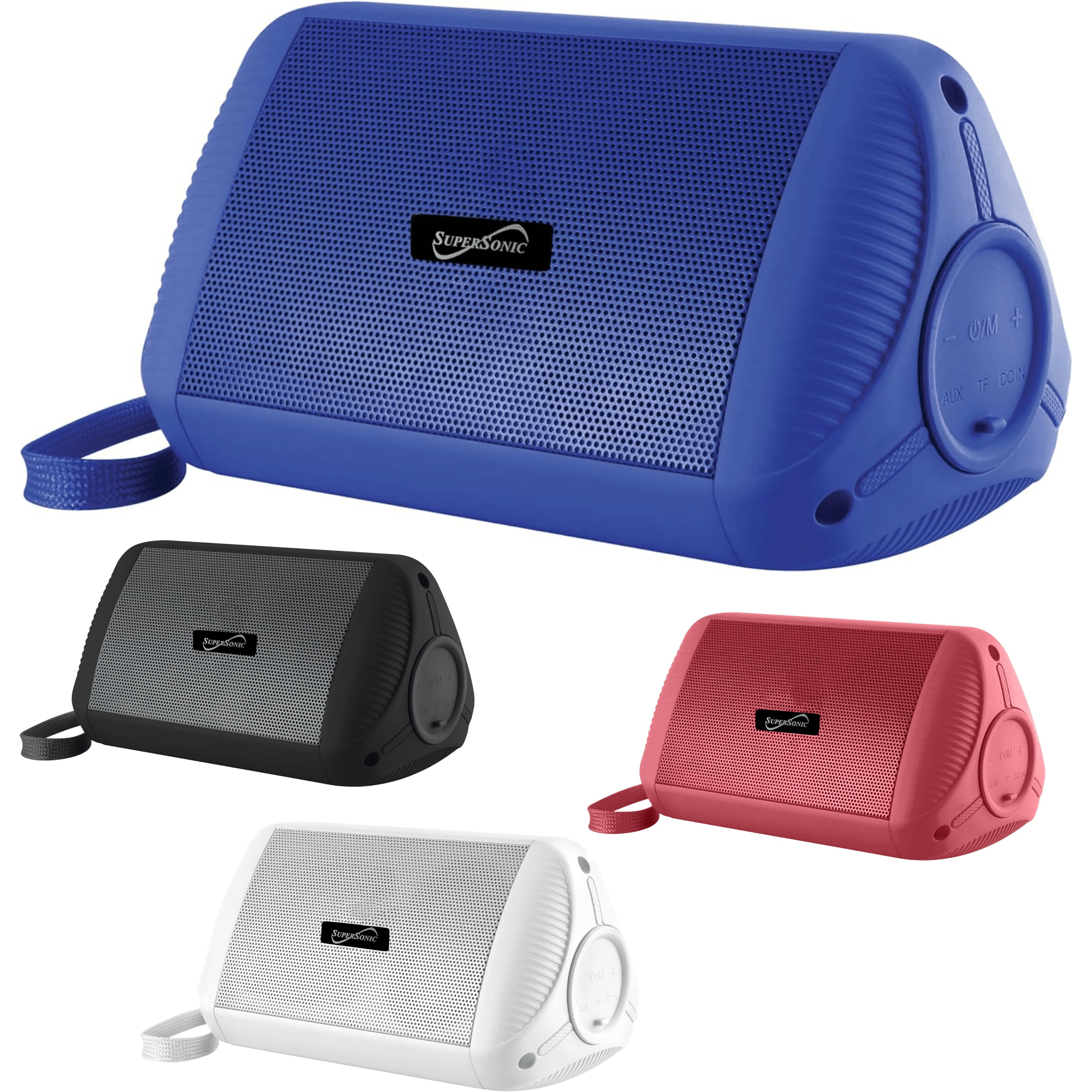 Supersonic IPX6 Water-Resistant Portable BT Speaker with True Wireless Technology Jupiter Gear Home