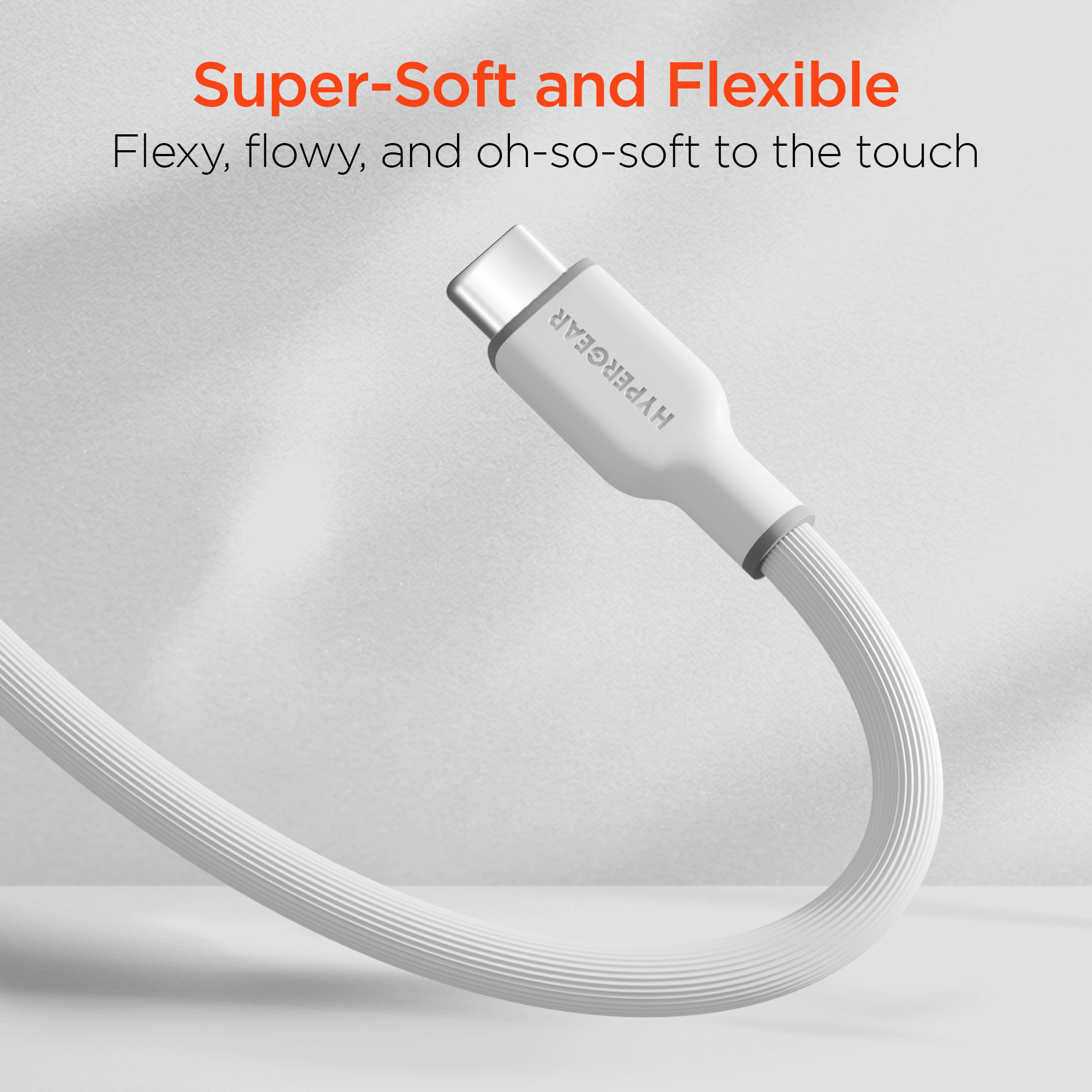 HyperGear Flexi PRO USB-C to USB-C Cable 6ft Jupiter Gear Home