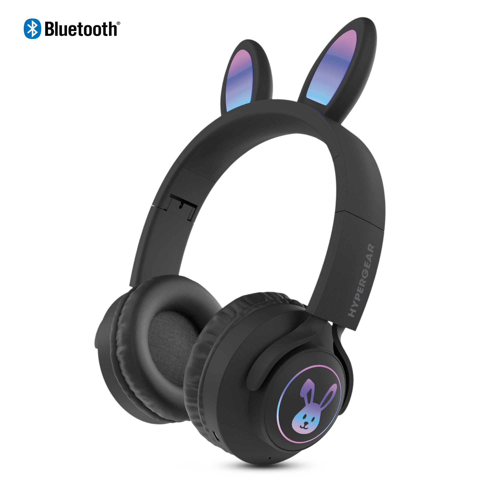 HyperGear Bunny Tracks Wireless Light-Up Headphones Jupiter Gear Home