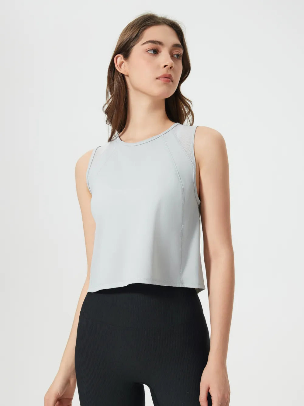 JupiterGear Round-Neck Cropped Tank Jupiter Gear Home