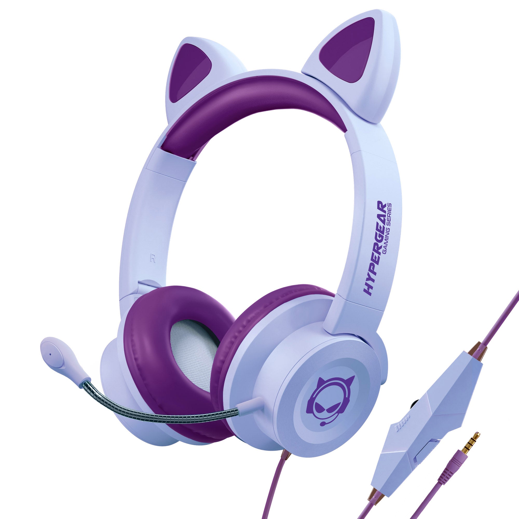 HyperGear Kombat Kitty Gaming Headset with Detachable Mic Jupiter Gear Home