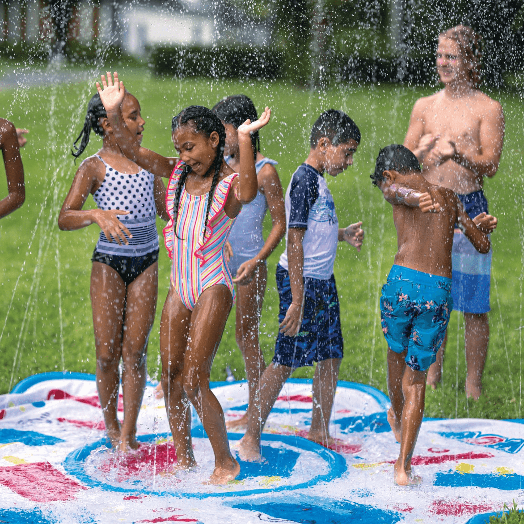 WOW Watersports Popsicle 10ft Octagonal Spray Pad, Connects to Standard Hose Jupiter Gear Home