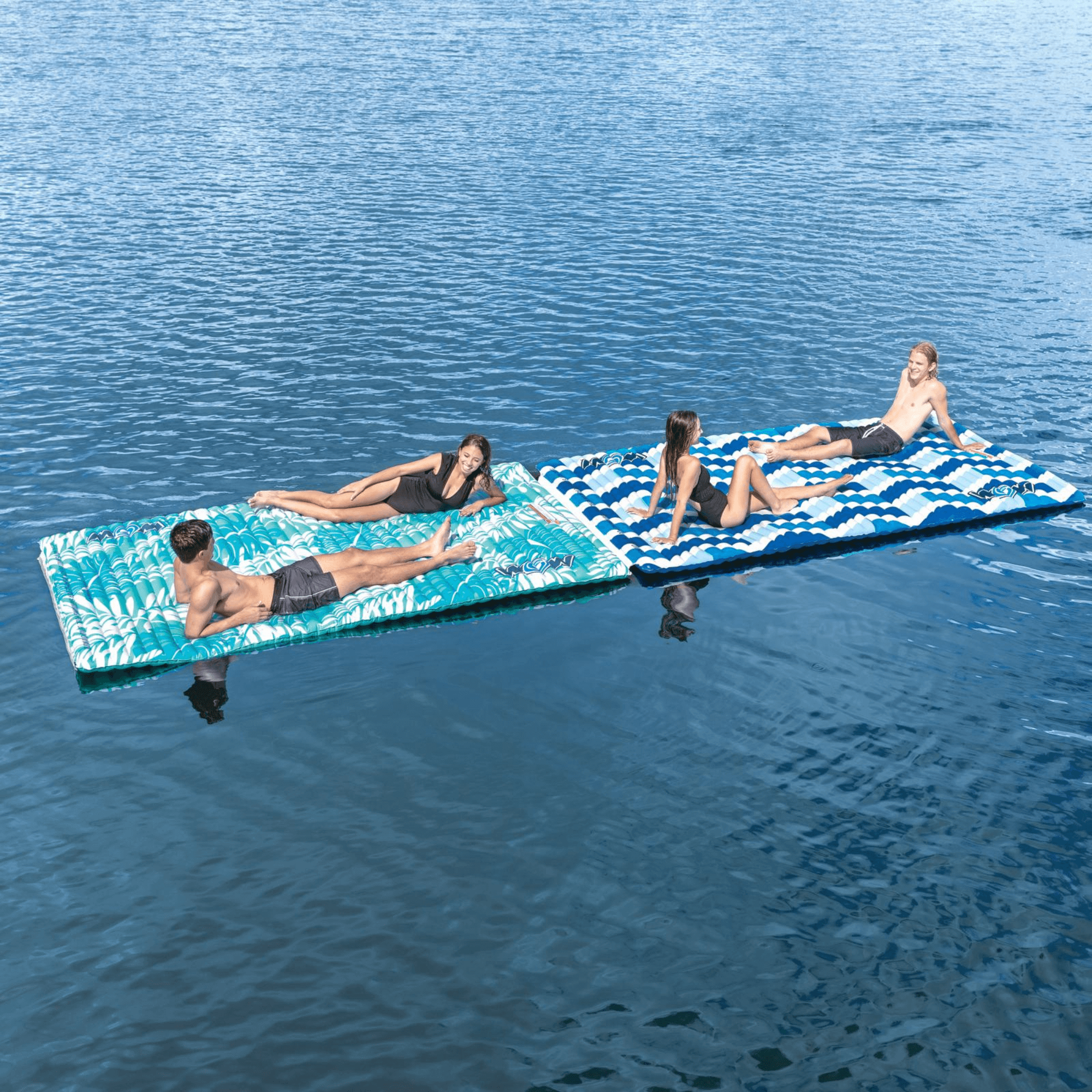 WOW Watersports Teal Palm Leaves Water Walkway Jupiter Gear Home