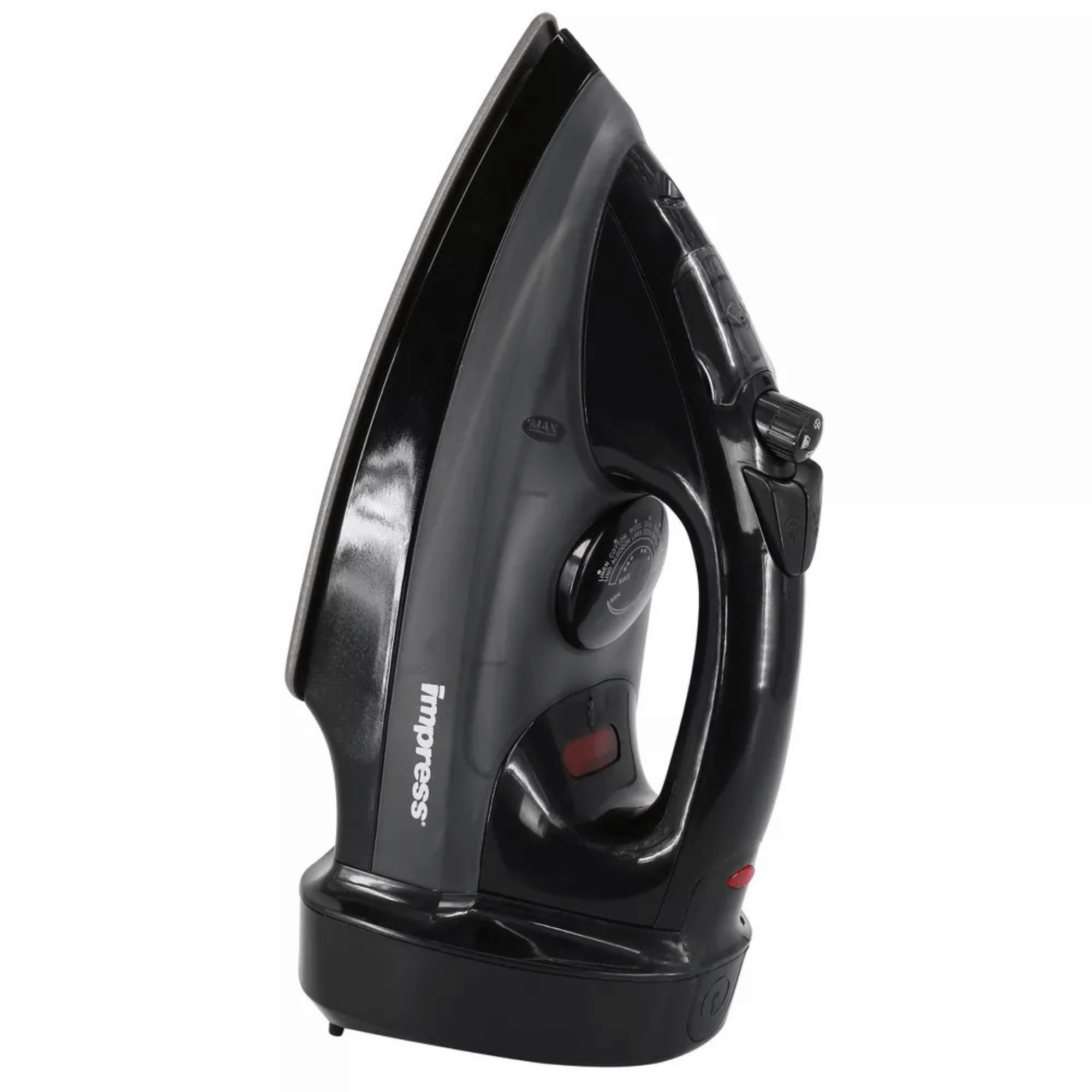 Impress Mid-Size Cord-Rewind Iron with Non-Stick Spray and Burst Jupiter Gear Home