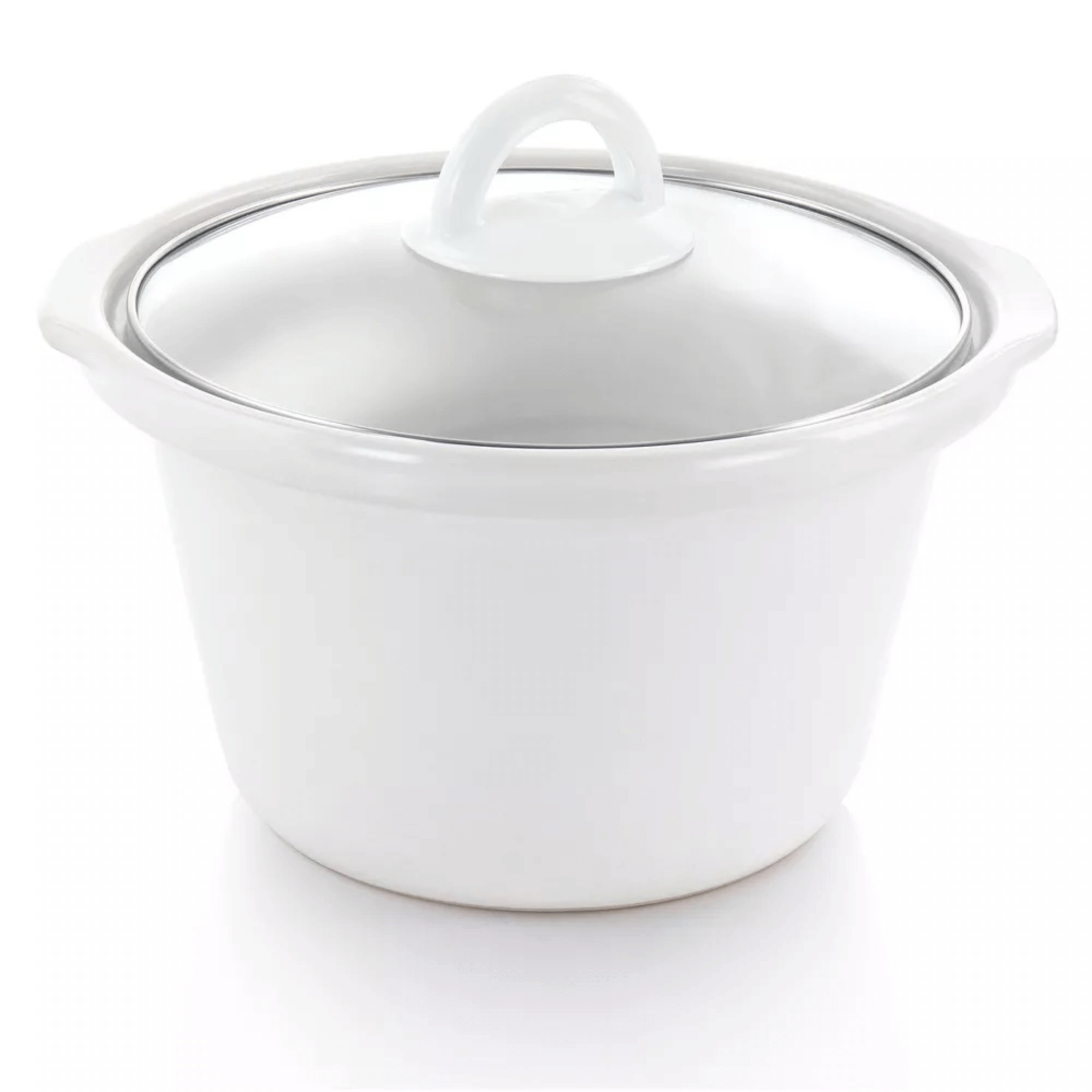Better Chef 3-Quart Round Slow Cooker with Removable White Crock Jupiter Gear Home