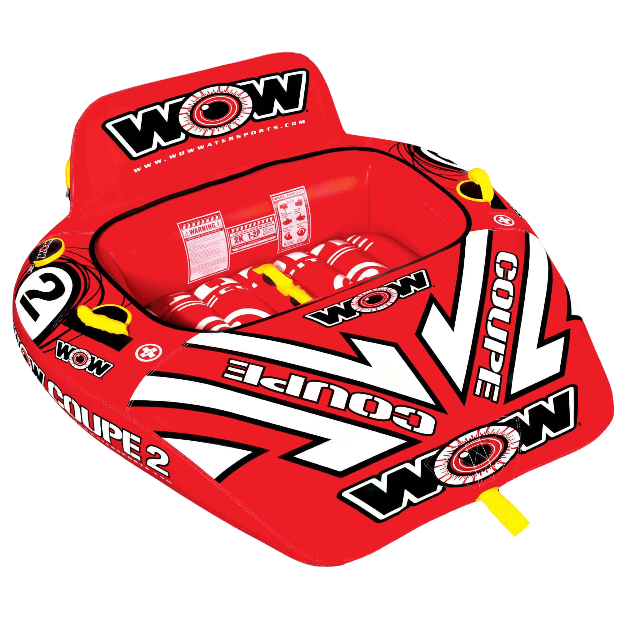 WOW Watersports Coupe Cockpit 1 - 2 Person Inflatable Towable Cockpit Tube Jupiter Gear Home