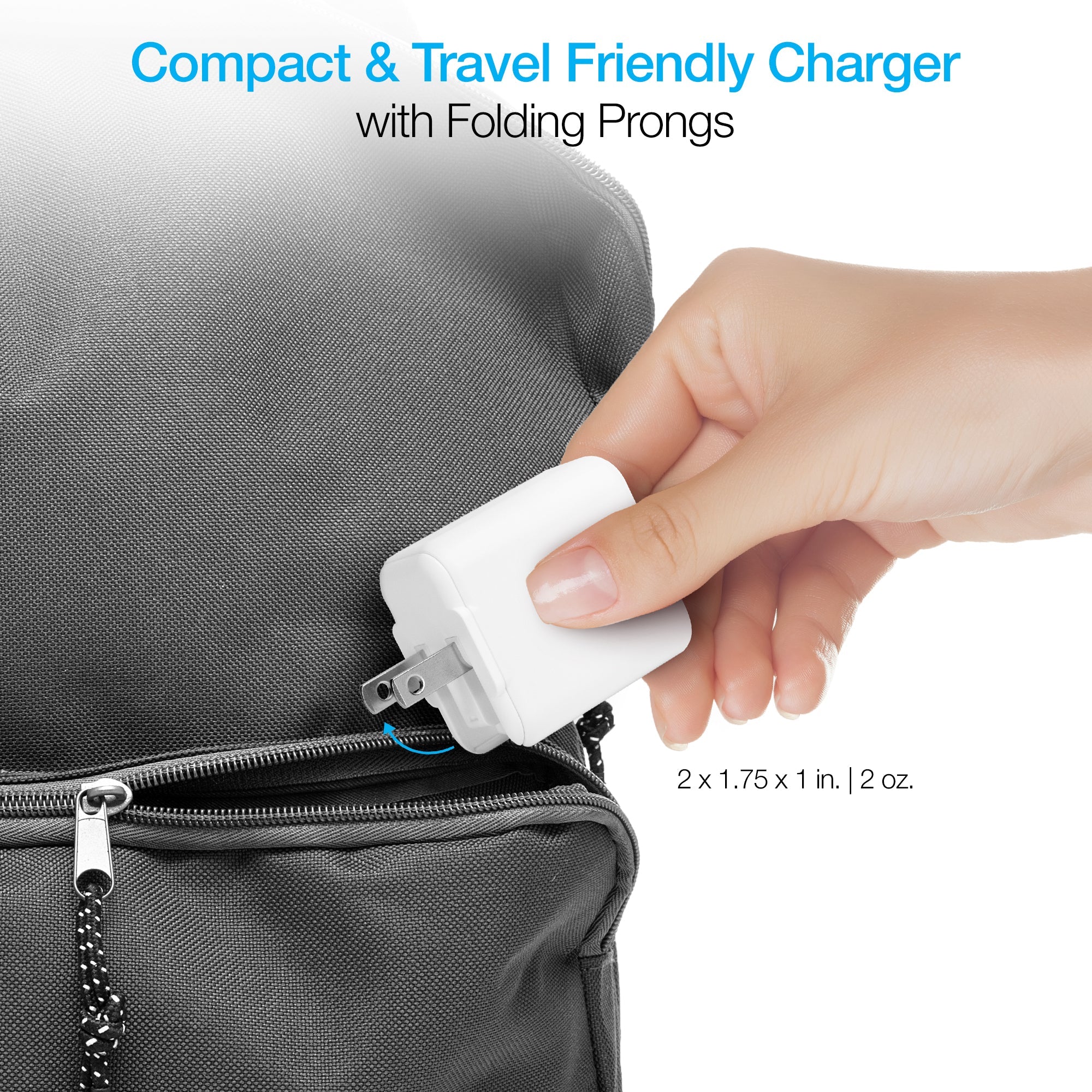 Naztech 20W PD Wall Charger + USB-C to Lightning 4ft Cable Jupiter Gear Home