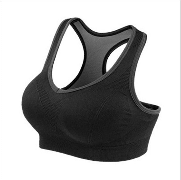 JupiterGear Women’s Stylish Racerback Athletic Sports Bra | Padded Seamless High Impact Support for Yoga, Gym Workouts, Fitness Training and Running Jupiter Gear Home