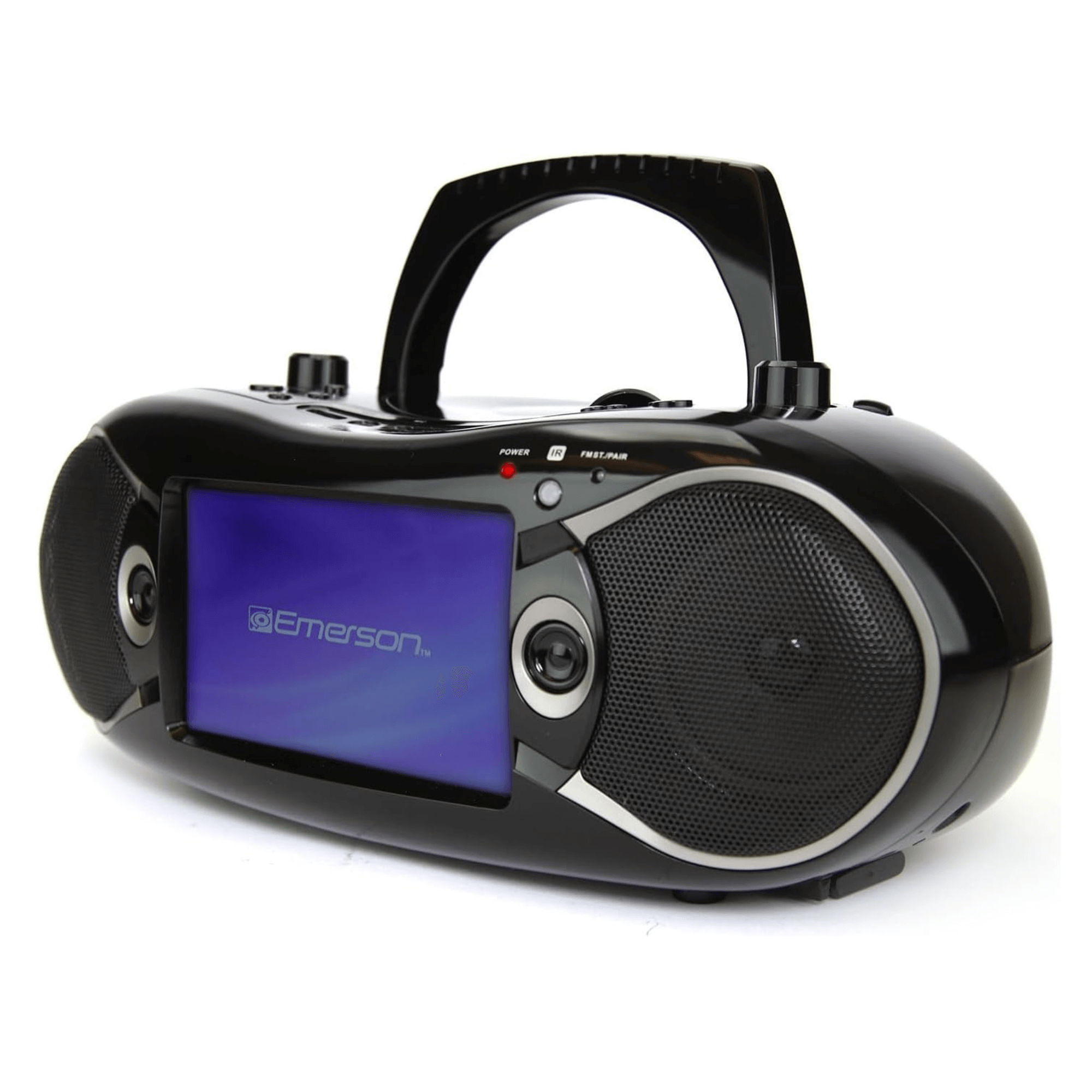 Emerson 7" Bluetooth TV DVD Boombox Black - Refurbished Jupiter Gear Home
