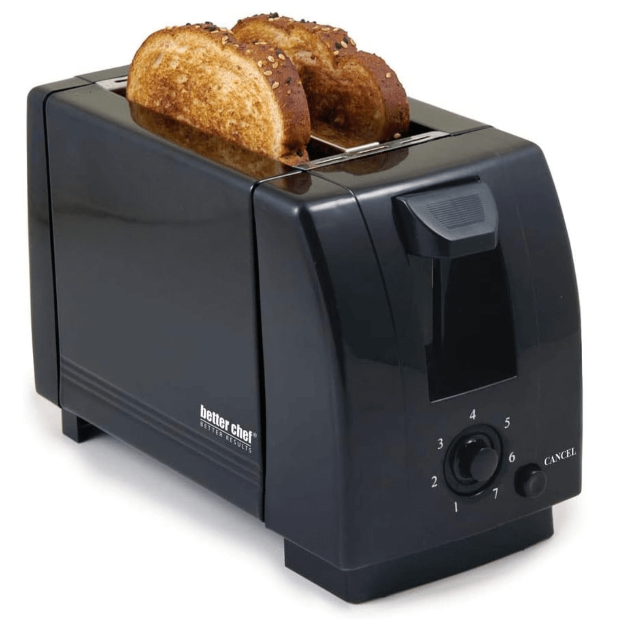 Better Chef 2-Slice Toaster with Pull-Out Crumb Tray Jupiter Gear Home