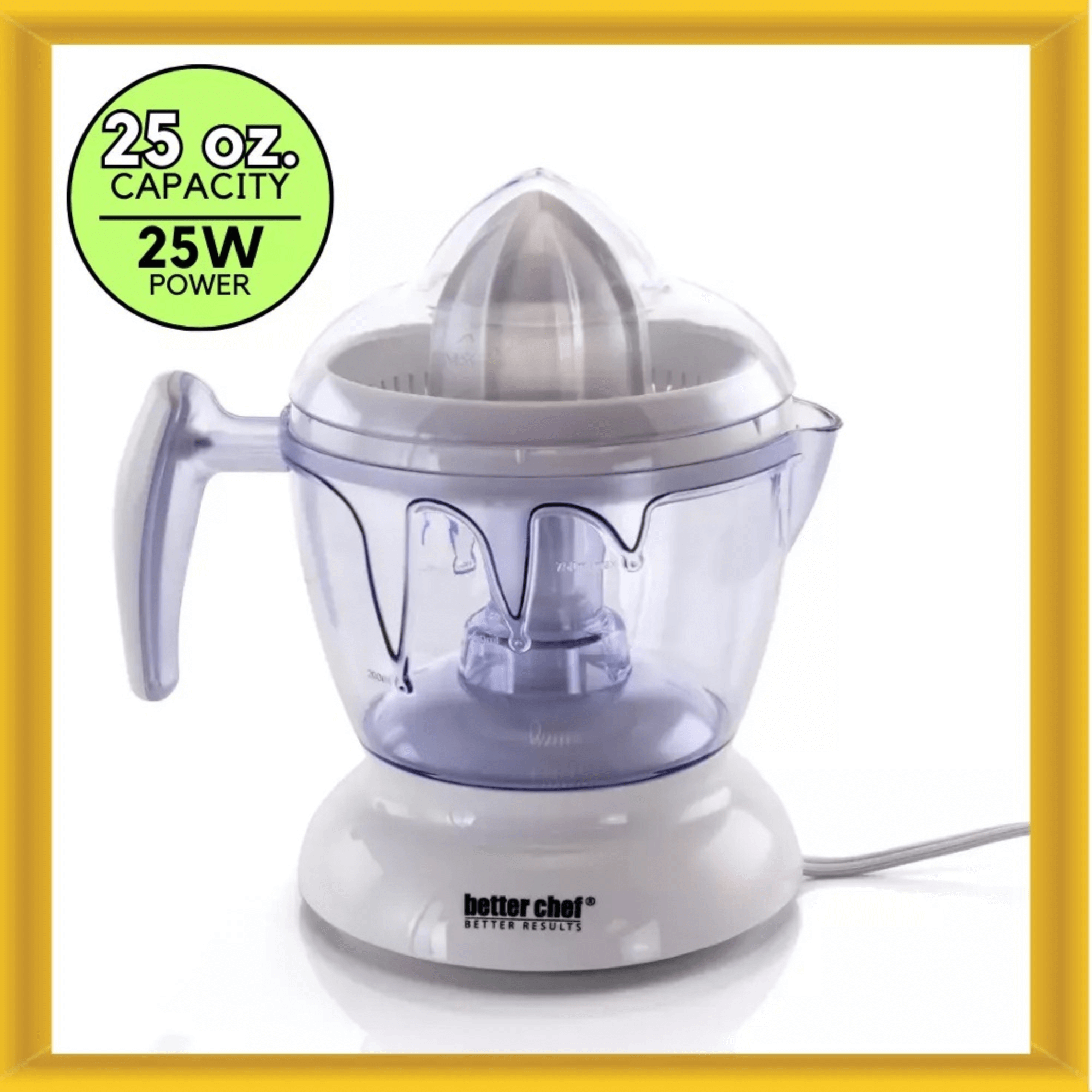 Better Chef 0.75L Self-Reversing Citrus Juicer Jupiter Gear Home