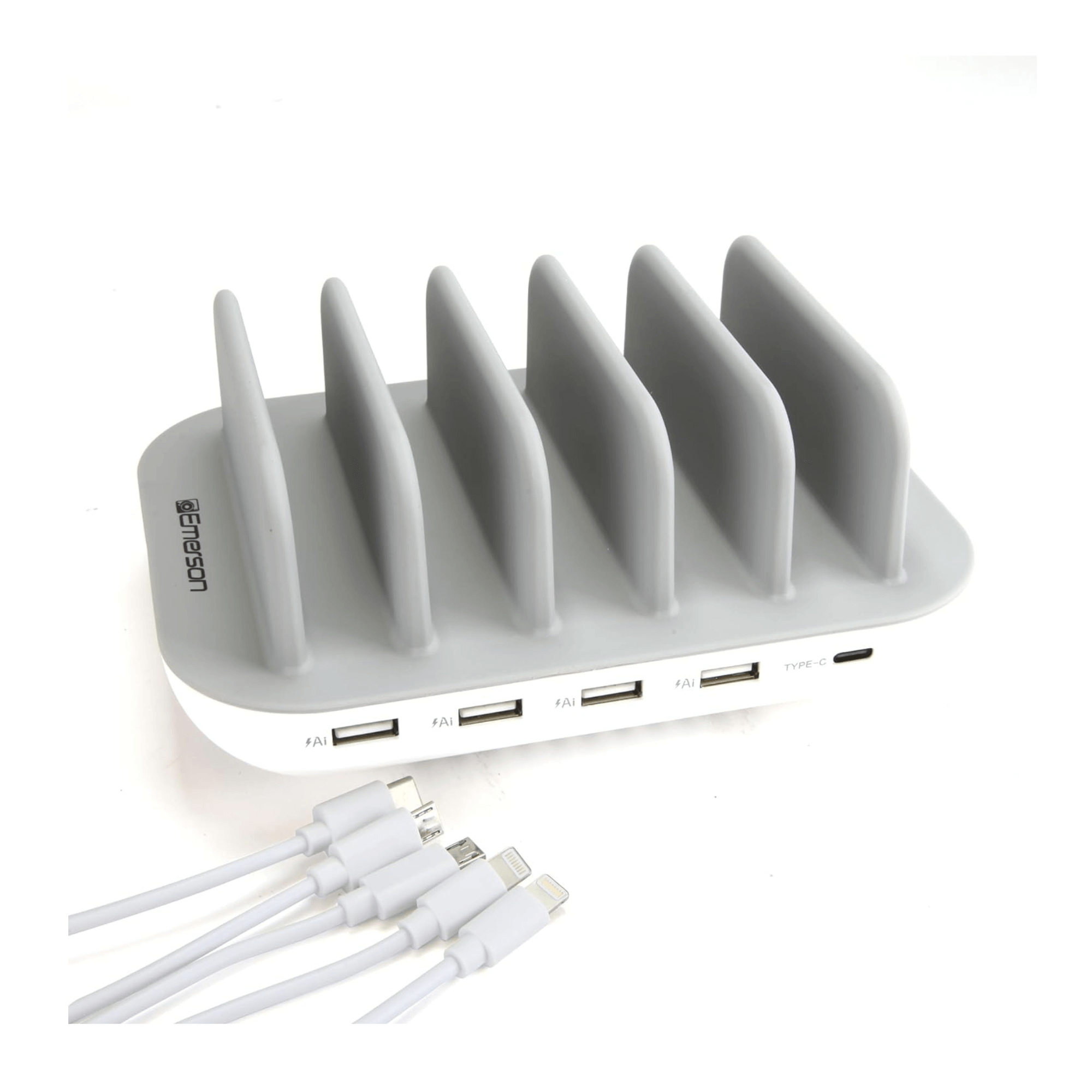 Emerson 5-Port USB Charging Station Jupiter Gear Home