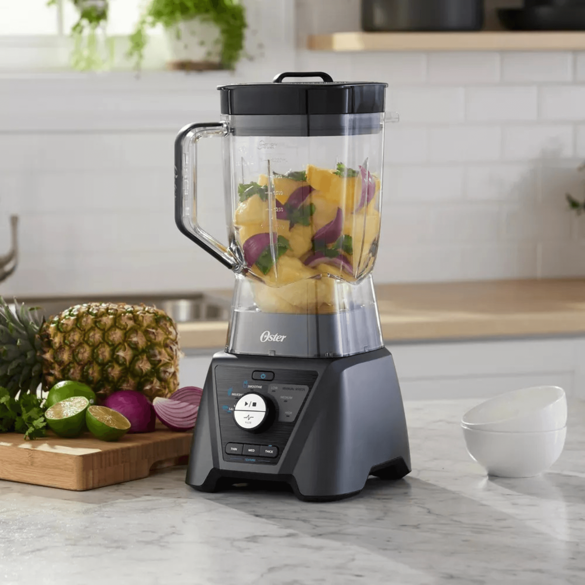 Oster 9-Speed Texture Select 1200W Self-Reversing Blender Jupiter Gear Home
