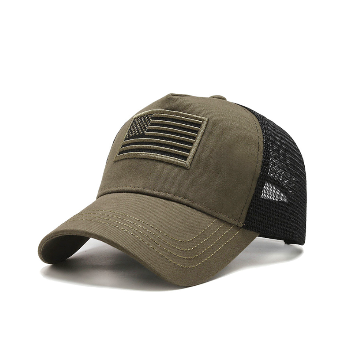 JupiterGear American Flag Trucker Hat with Adjustable Strap | Breathable & Unisex Jupiter Gear Home