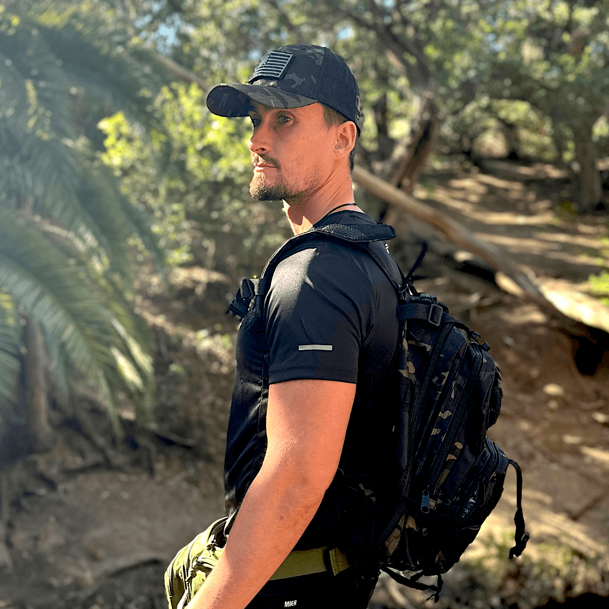 JupiterGear Military-Style Tactical Patch Hat with Adjustable Strap | Breathable & Unisex Jupiter Gear Home