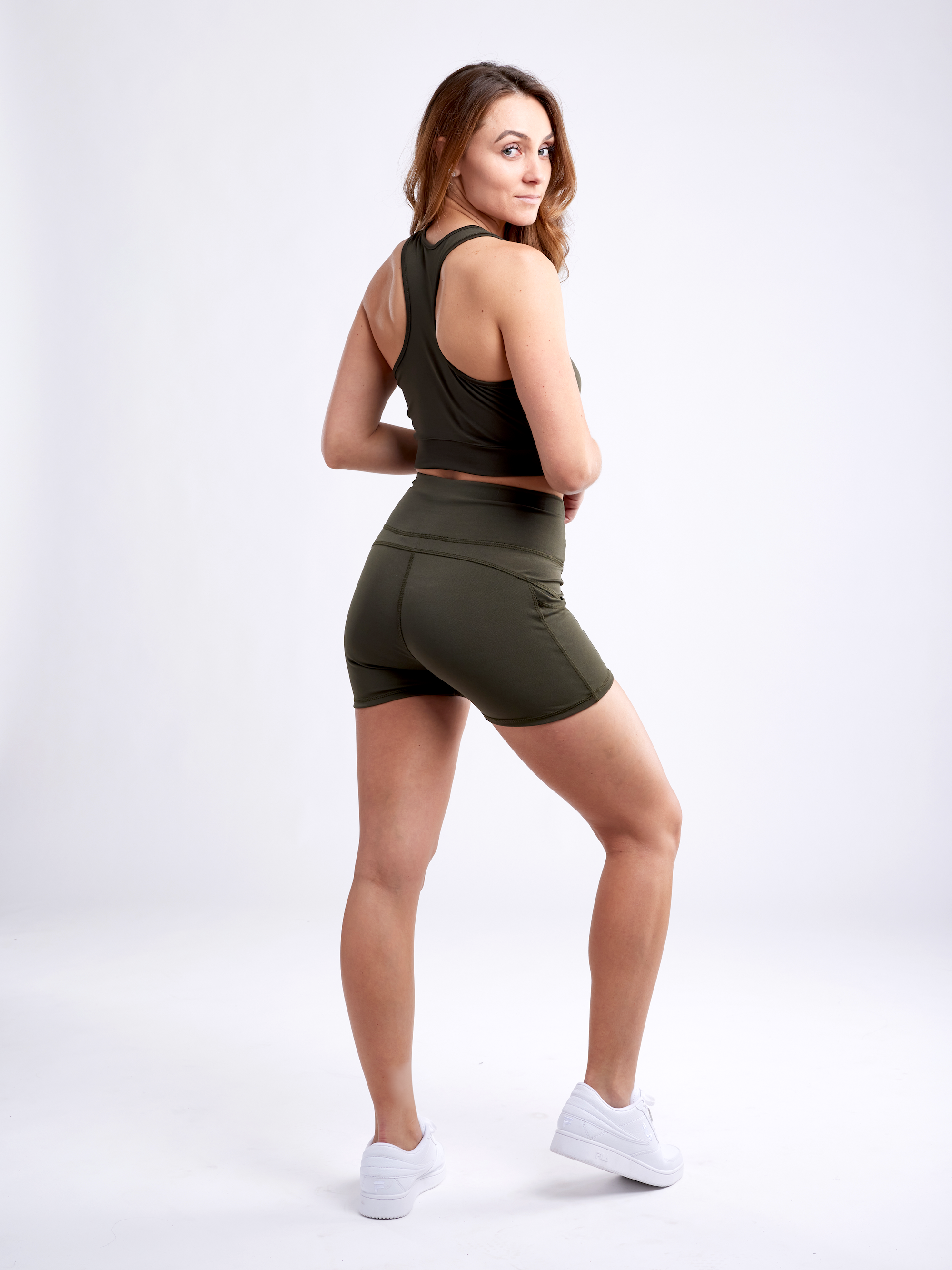 JupiterGear Racerback Lightweight Training Crop Tank Top Jupiter Gear Home