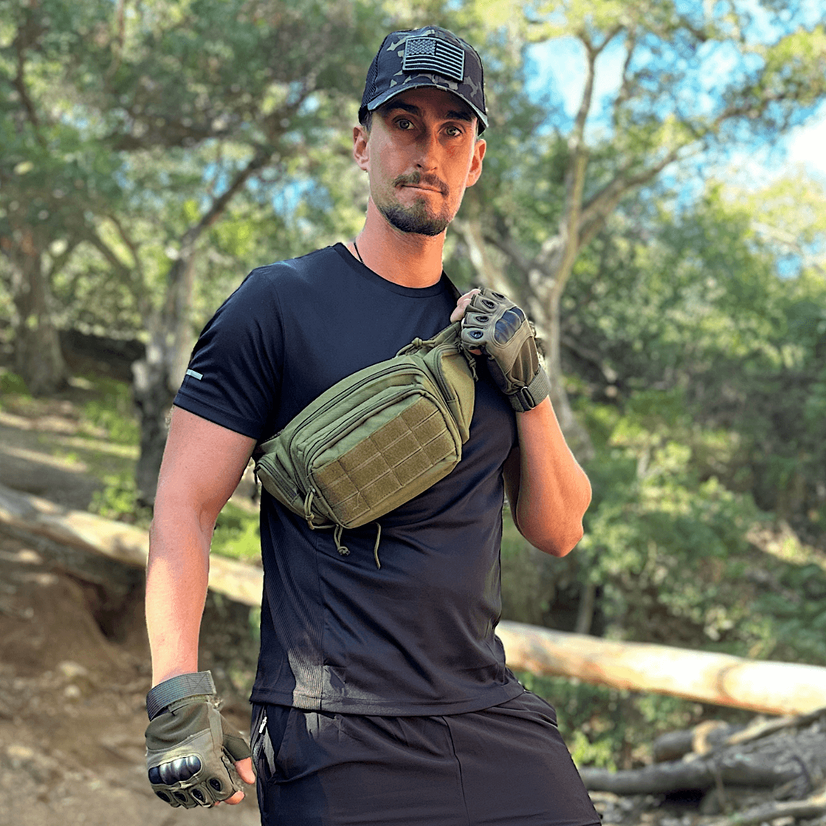 JupiterGear Military-Style Tactical Patch Hat with Adjustable Strap | Breathable & Unisex Jupiter Gear Home