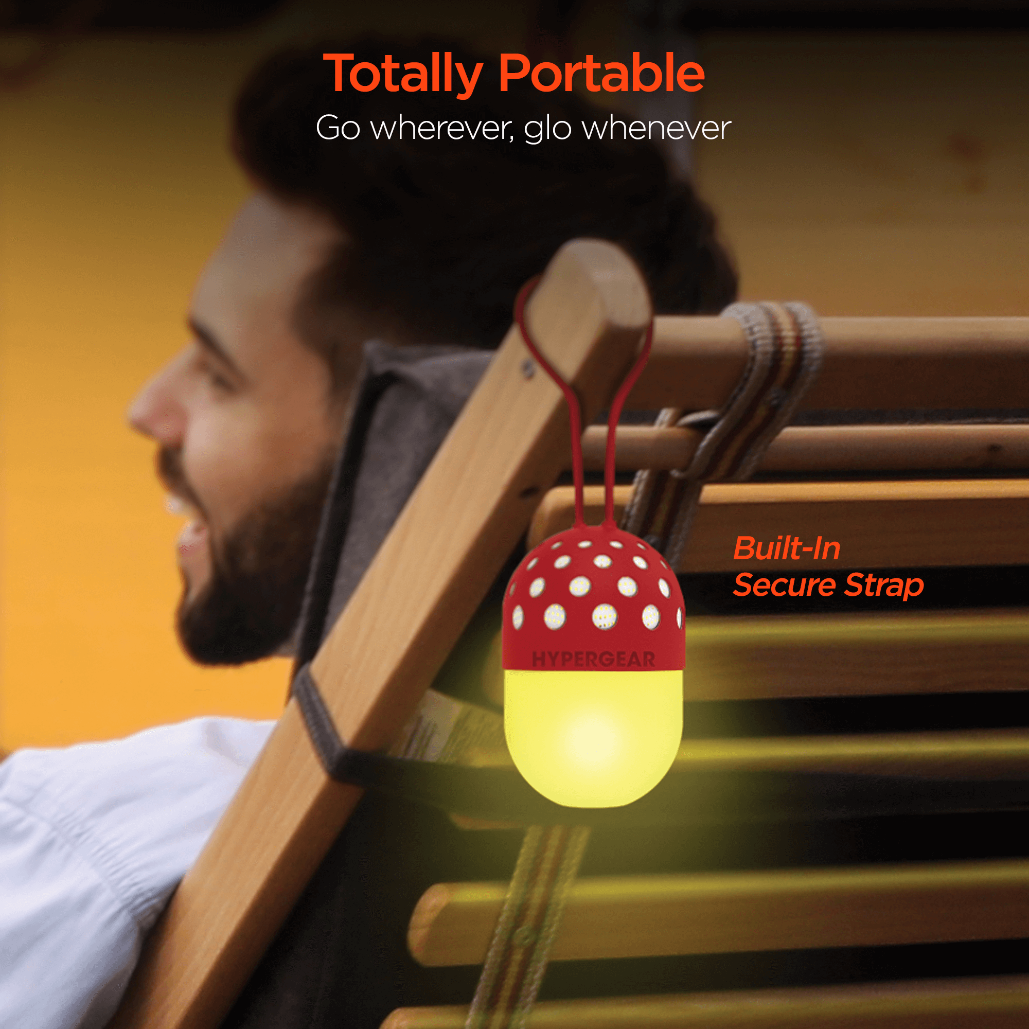 HyperGear Go-Glo Light-Up LED Wireless Speaker Jupiter Gear Home