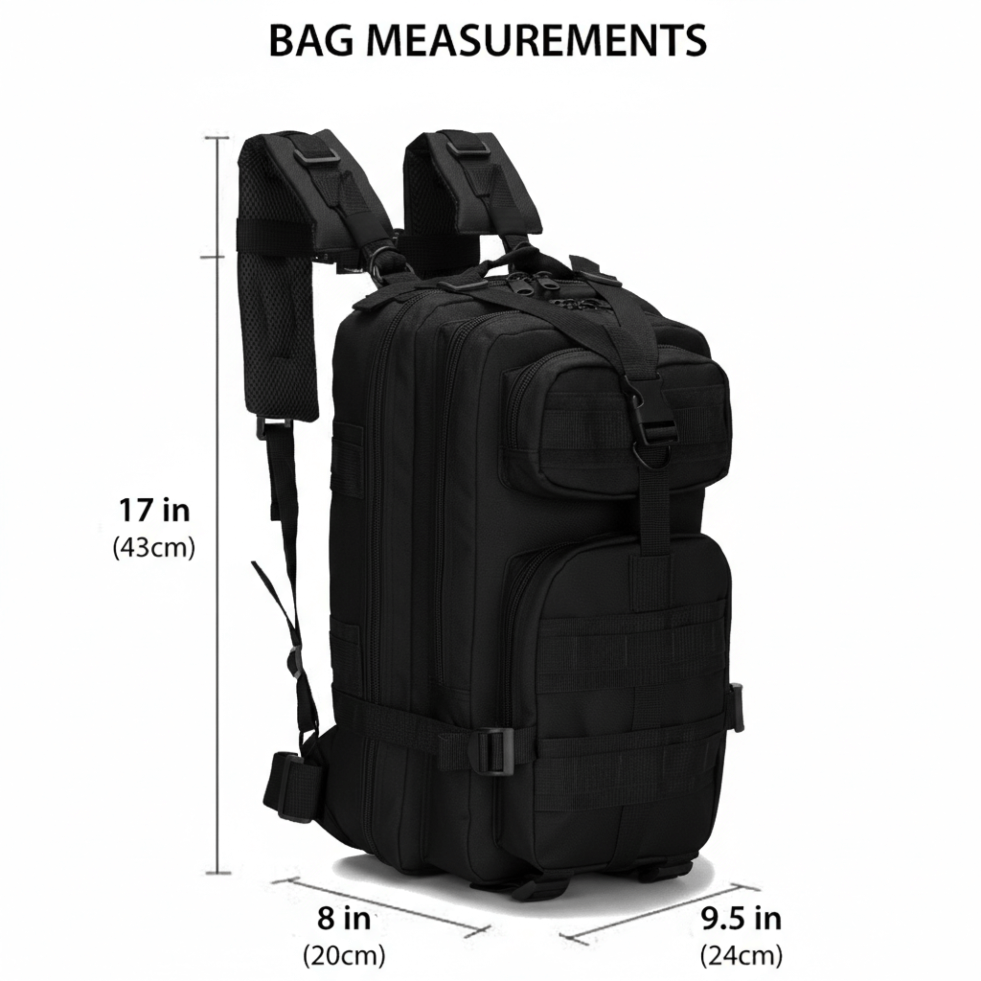 XGear Tactical Small 30L Tactical Backpack Survival Bag Jupiter Gear Home