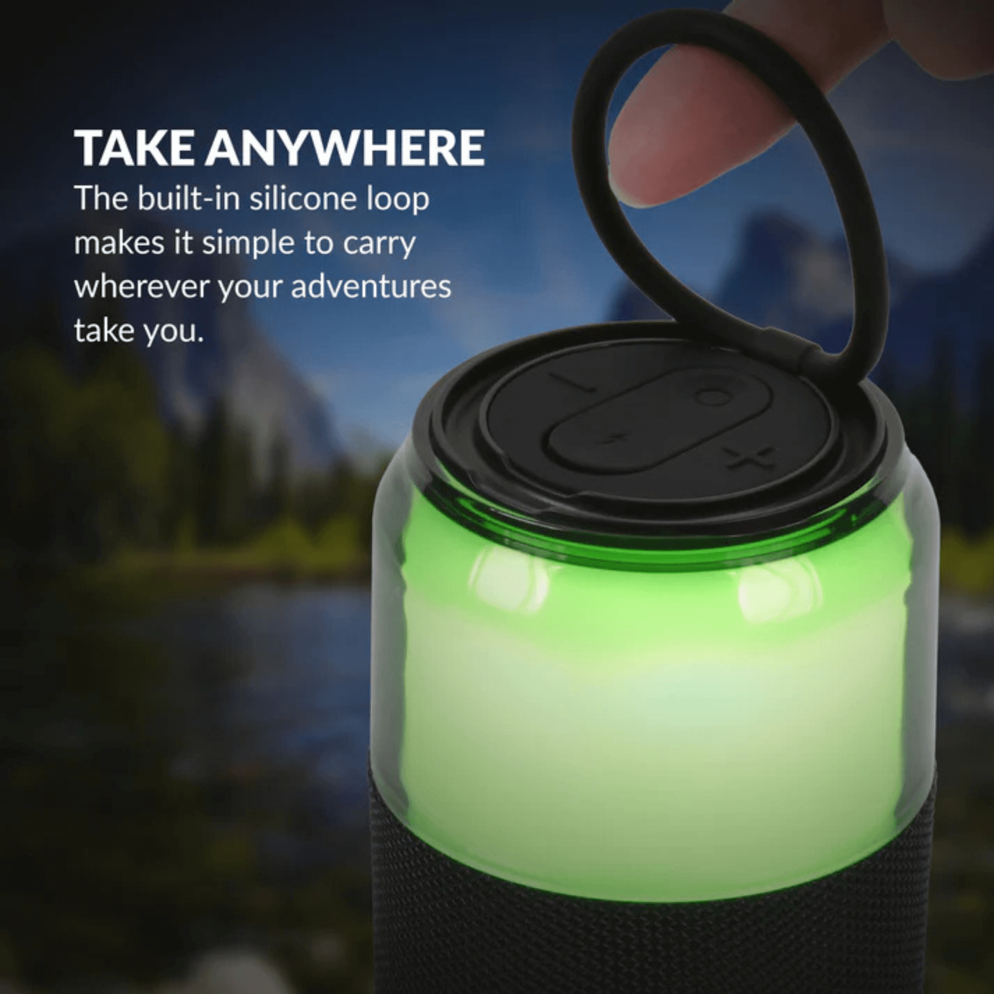 Supersonic SodaBoom Portable Bluetooth Speaker Jupiter Gear Home