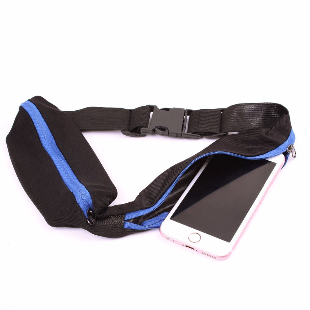 JupiterGear Dual Pocket Running Belt Sports and Travel Fanny Pack for Jogging, Cycling and Outdoors Jupiter Gear Home
