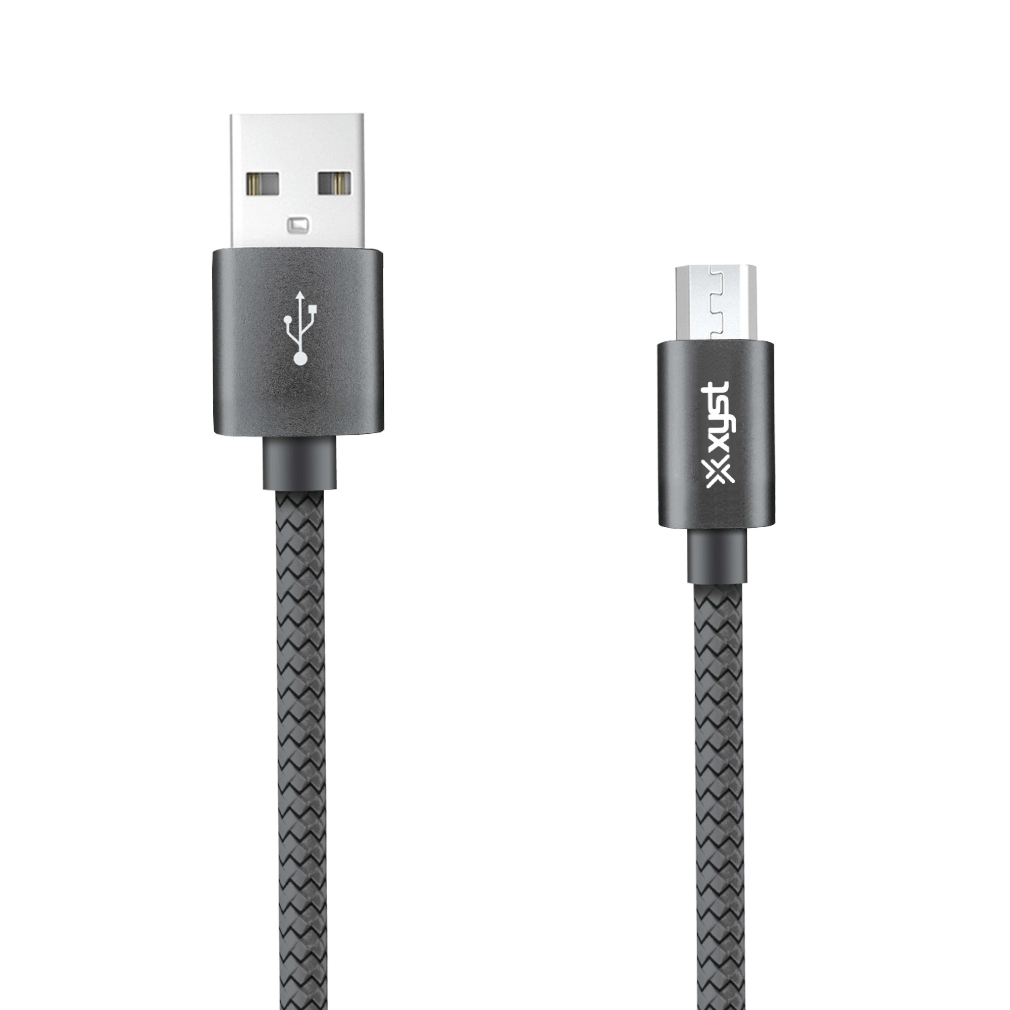 Xyst Charge and Sync USB to Micro USB Braided Cable 10Ft Jupiter Gear Home