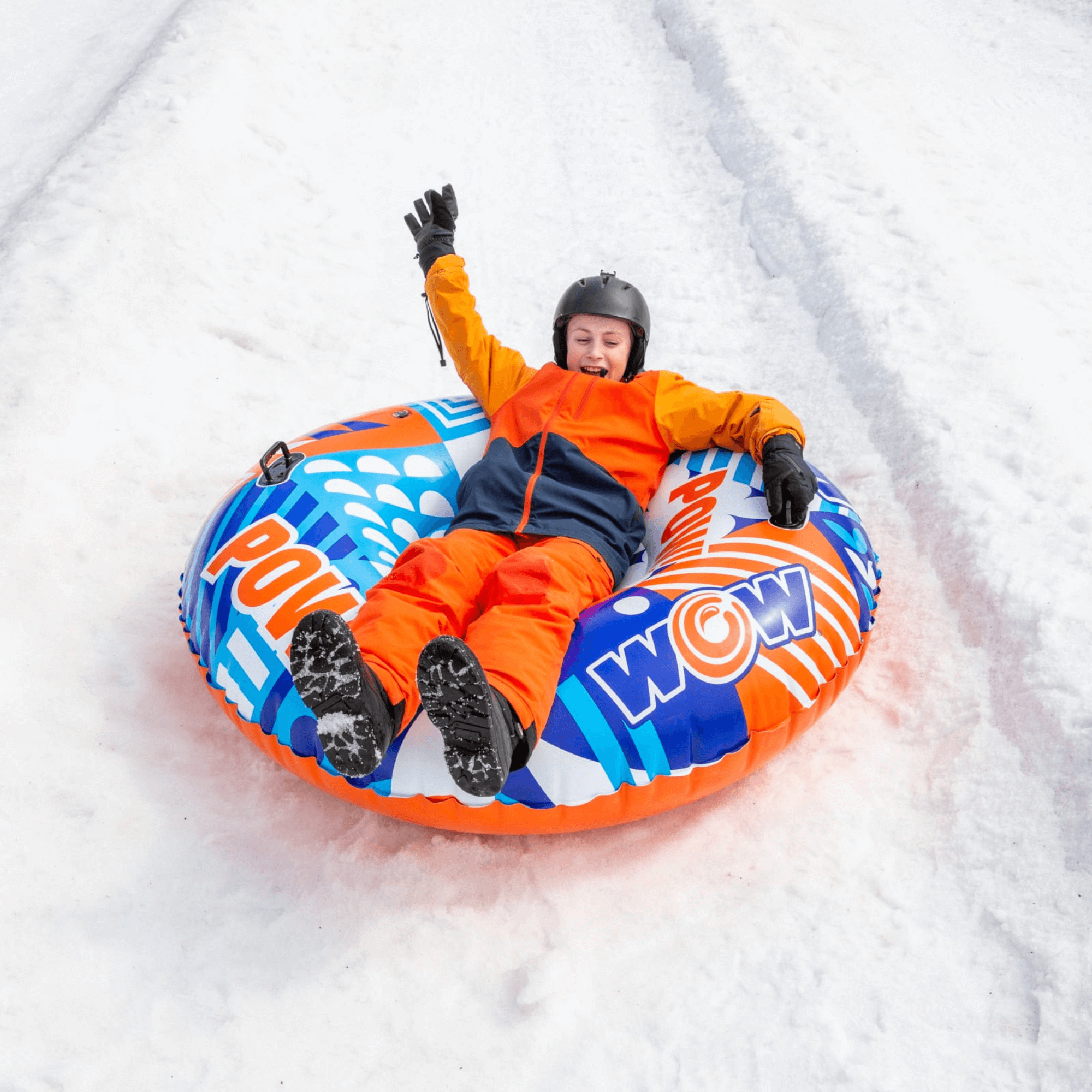 WOW Watersports POW! WOW Snow Tube for Up to 2 People Jupiter Gear Home