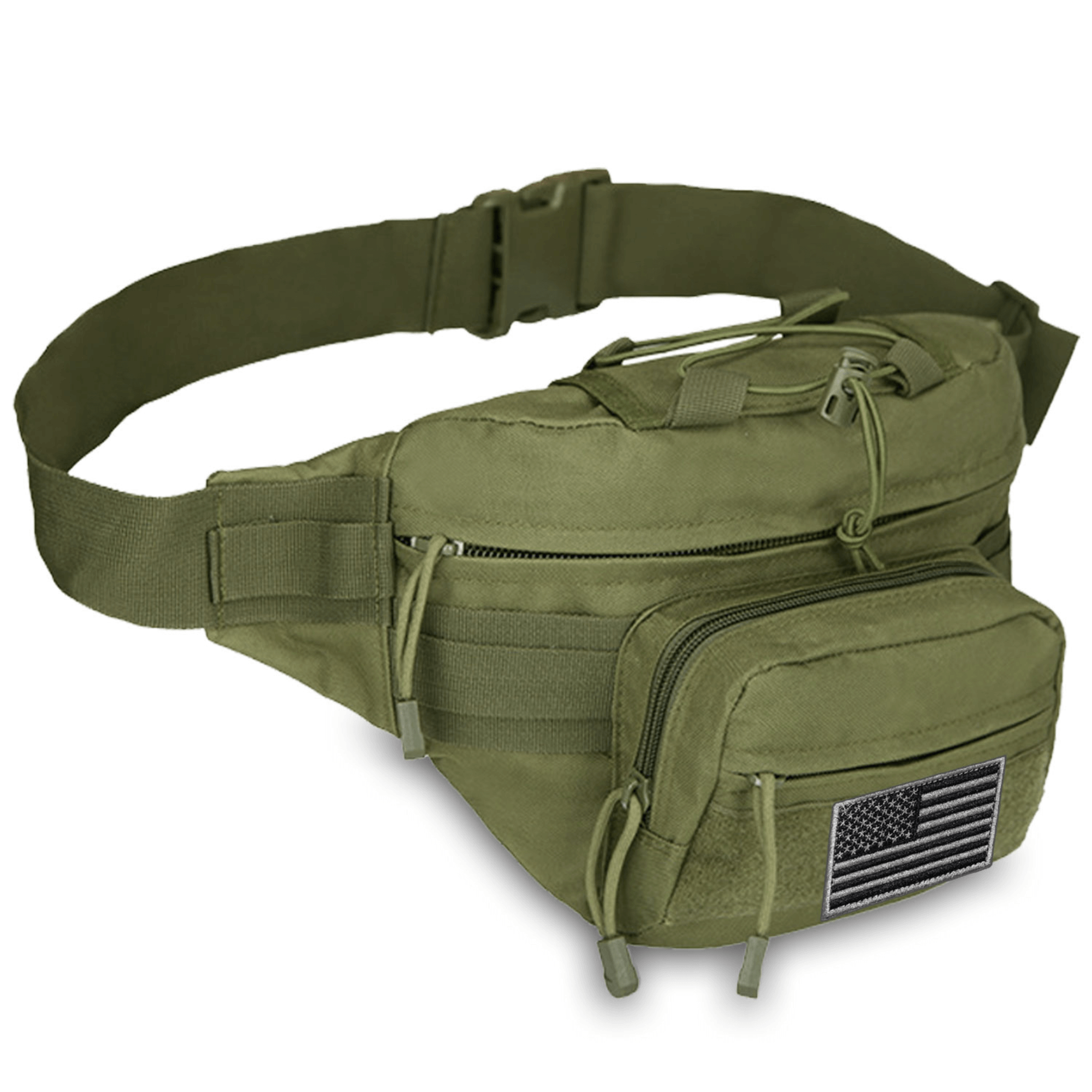 XGear Tactical Hunting Fanny Pack with USA Flag Patch Jupiter Gear Home