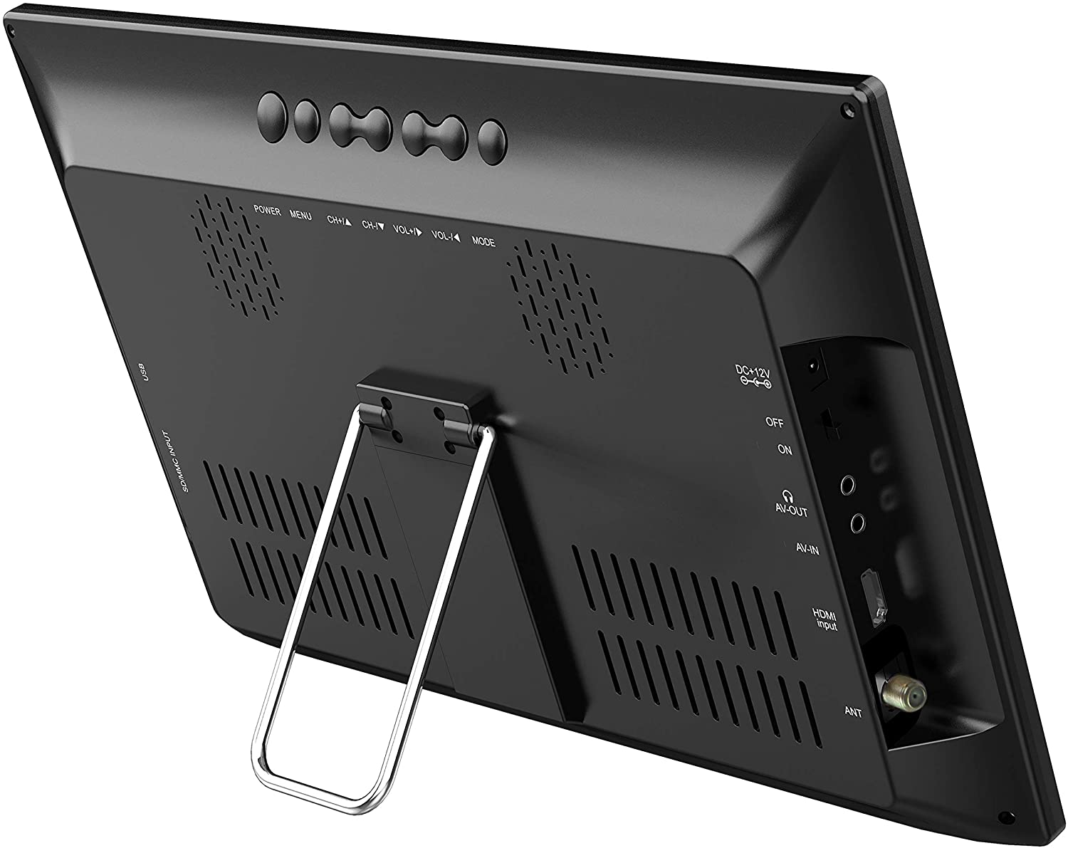 Supersonic 13" Portable Digital LED TV with USB, SD & HDMI Inputs and FM Radio - 12-Volt ACDC Compatible (SC-2813) Jupiter Gear Home