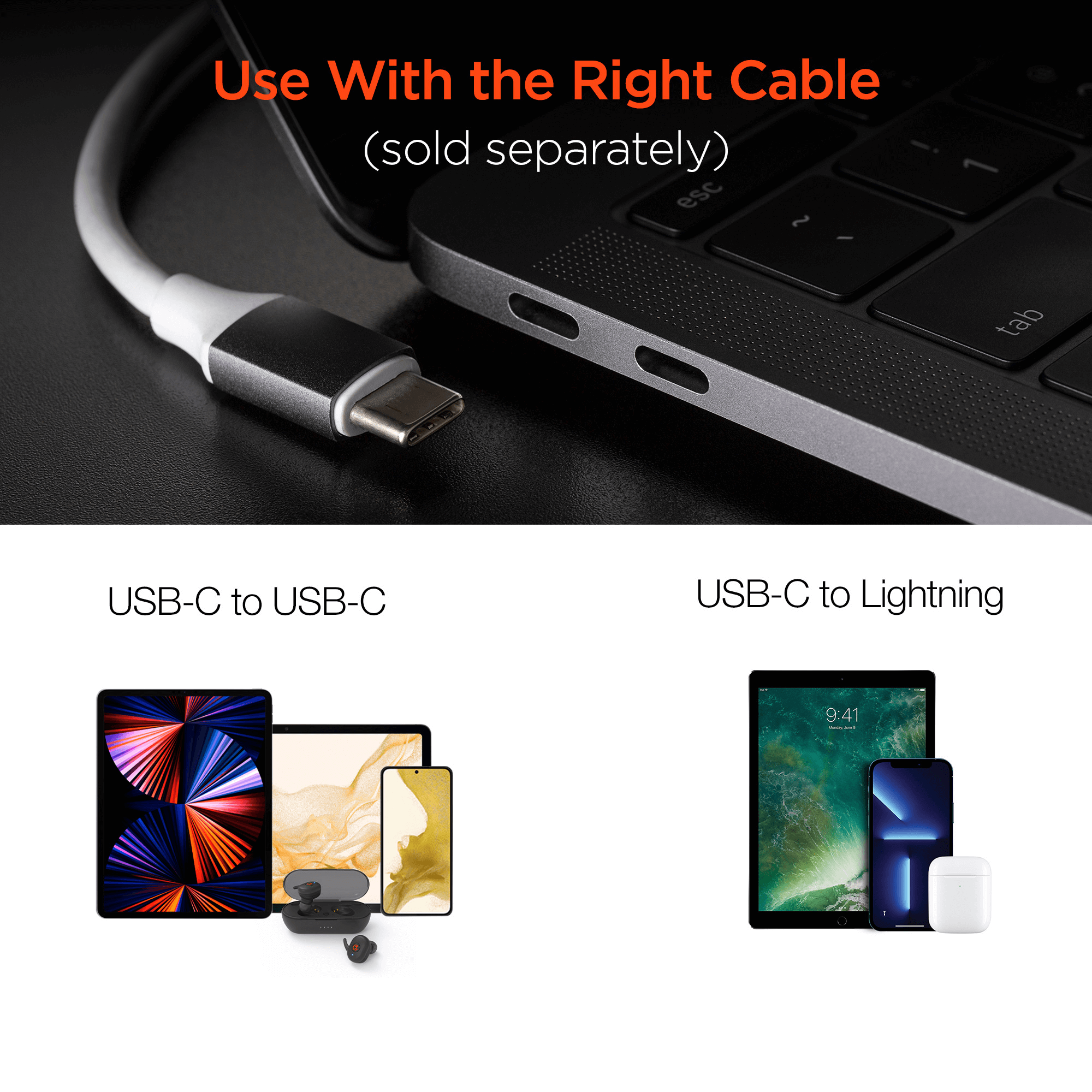 HyperGear PD45W USB-C Wall Charger Jupiter Gear Home