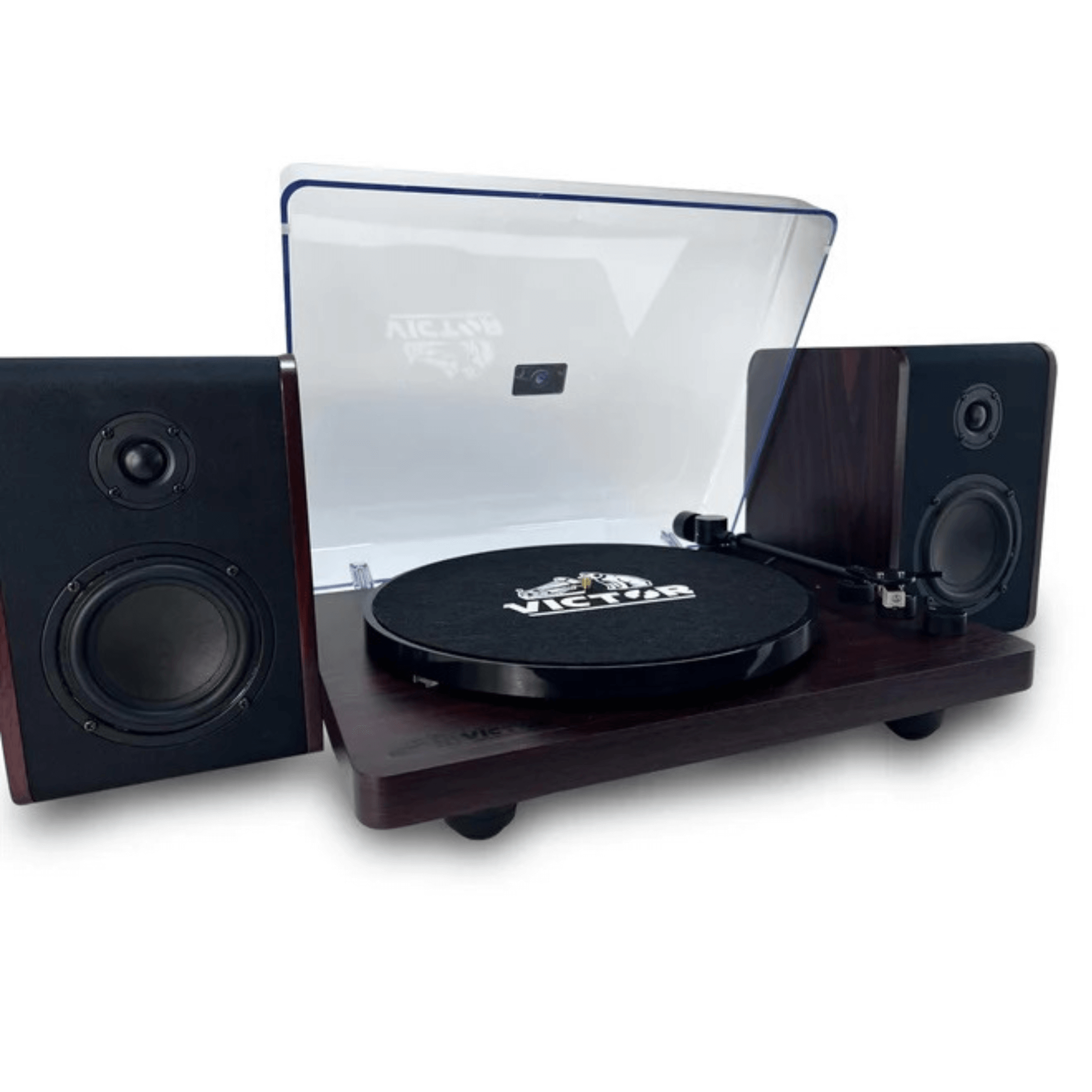 Victor Lincoln Record Player with Stereo Speakers Jupiter Gear Home