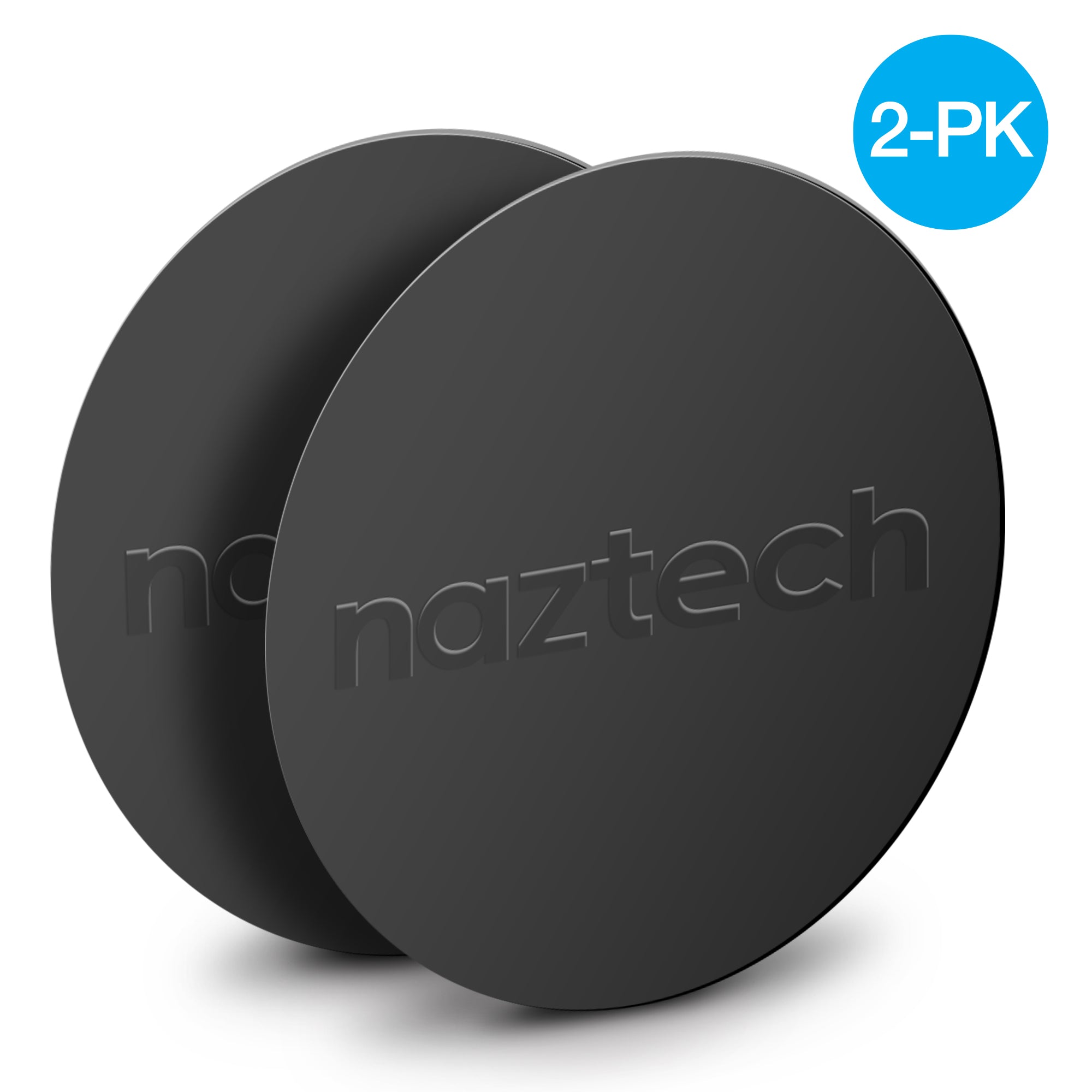 Naztech MagBuddy Universal Round Plates Compatible w Charge Devices Jupiter Gear Home
