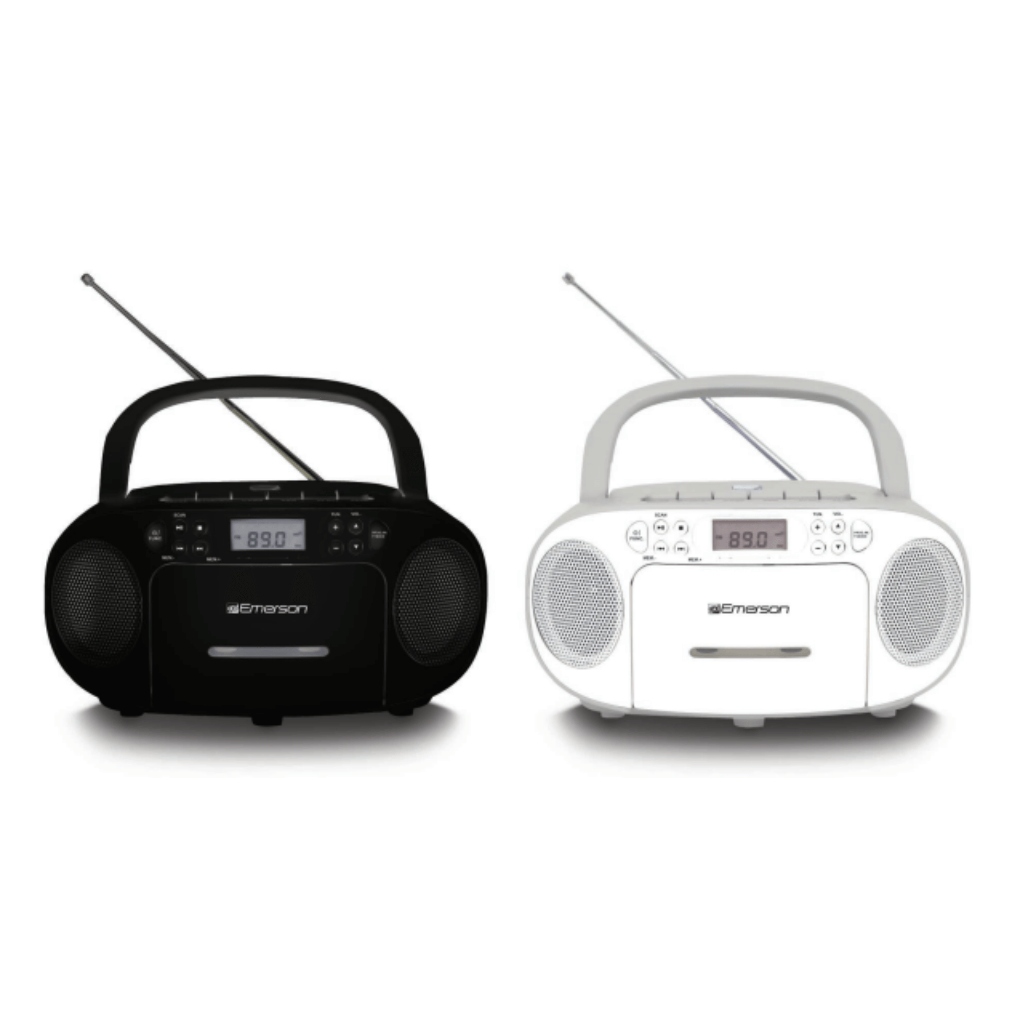 Emerson Portable CD/Cassette Boombox Jupiter Gear Home