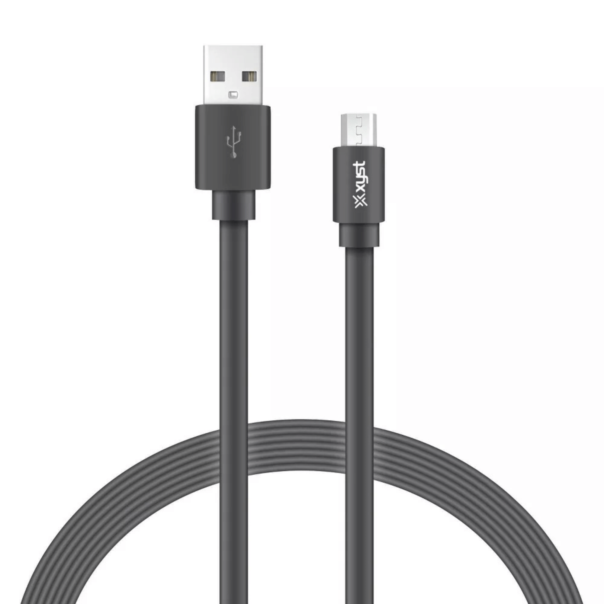 Xyst Charge and Sync USB to Micro USB Flat Cable 4Ft Jupiter Gear Home