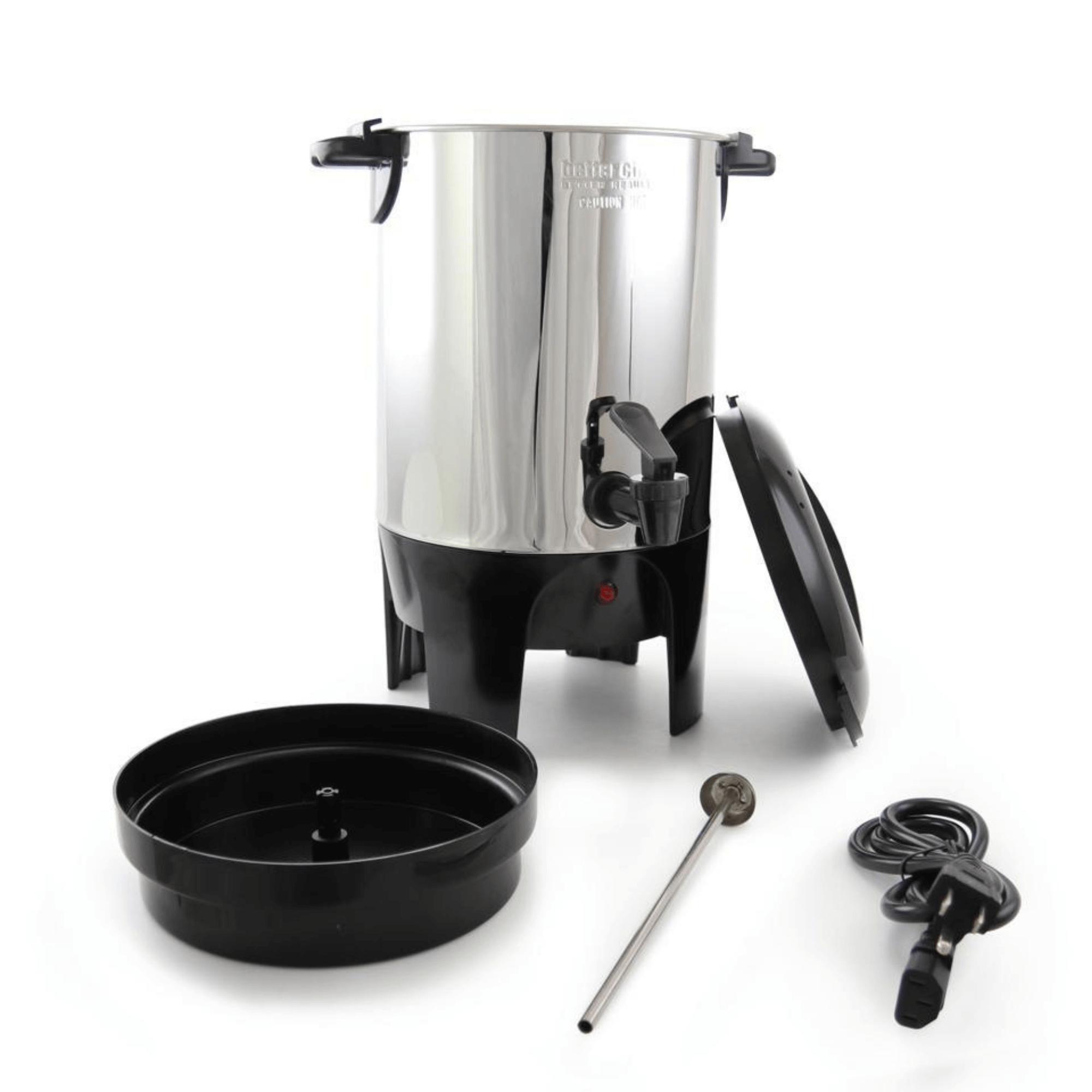 Better Chef 10 to 30 Cup Stainless Steel Urn Coffeemaker Jupiter Gear Home