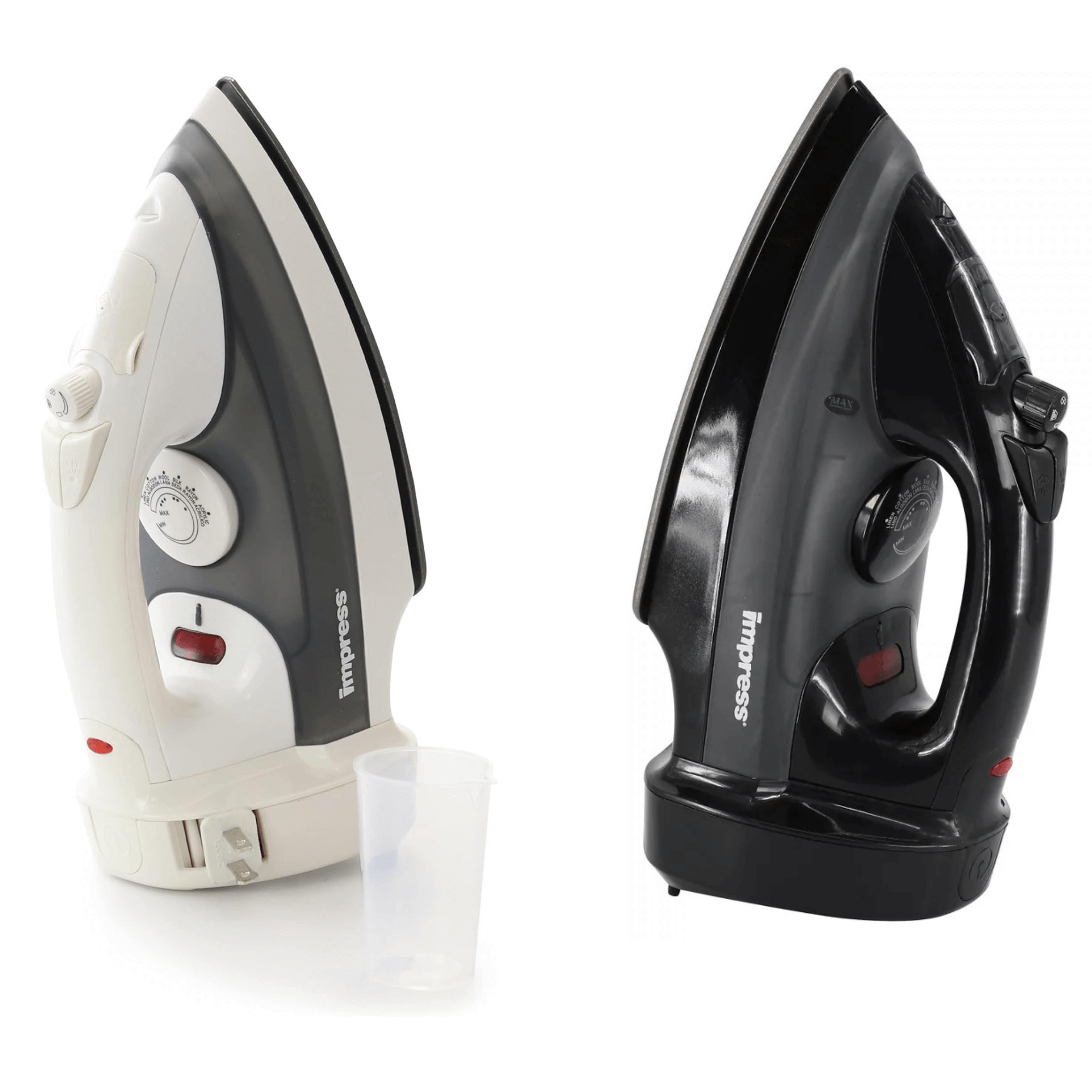 Impress Mid-Size Cord-Rewind Iron with Non-Stick Spray and Burst Jupiter Gear Home